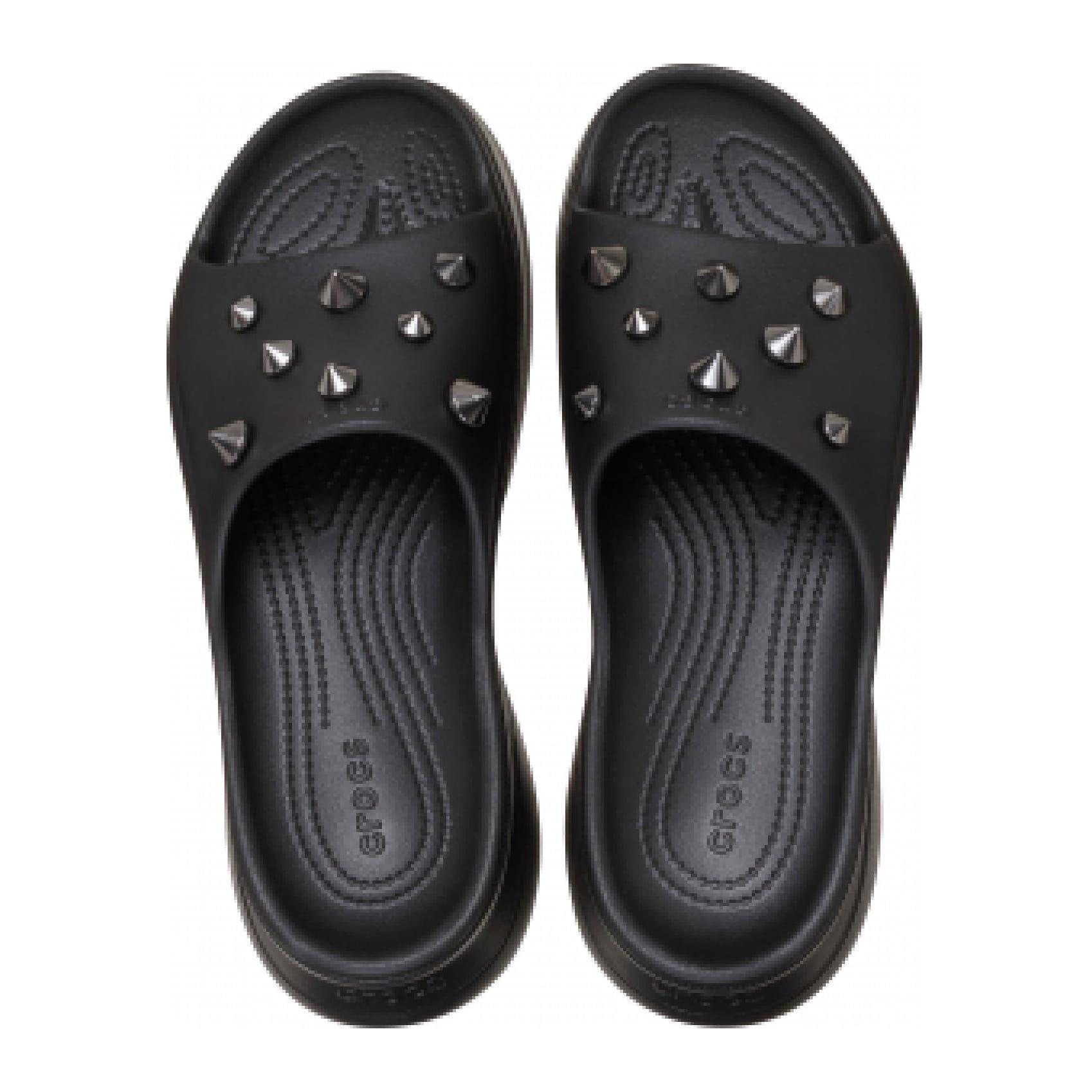 Crna - Crocs - Bae Studded Slide - 5