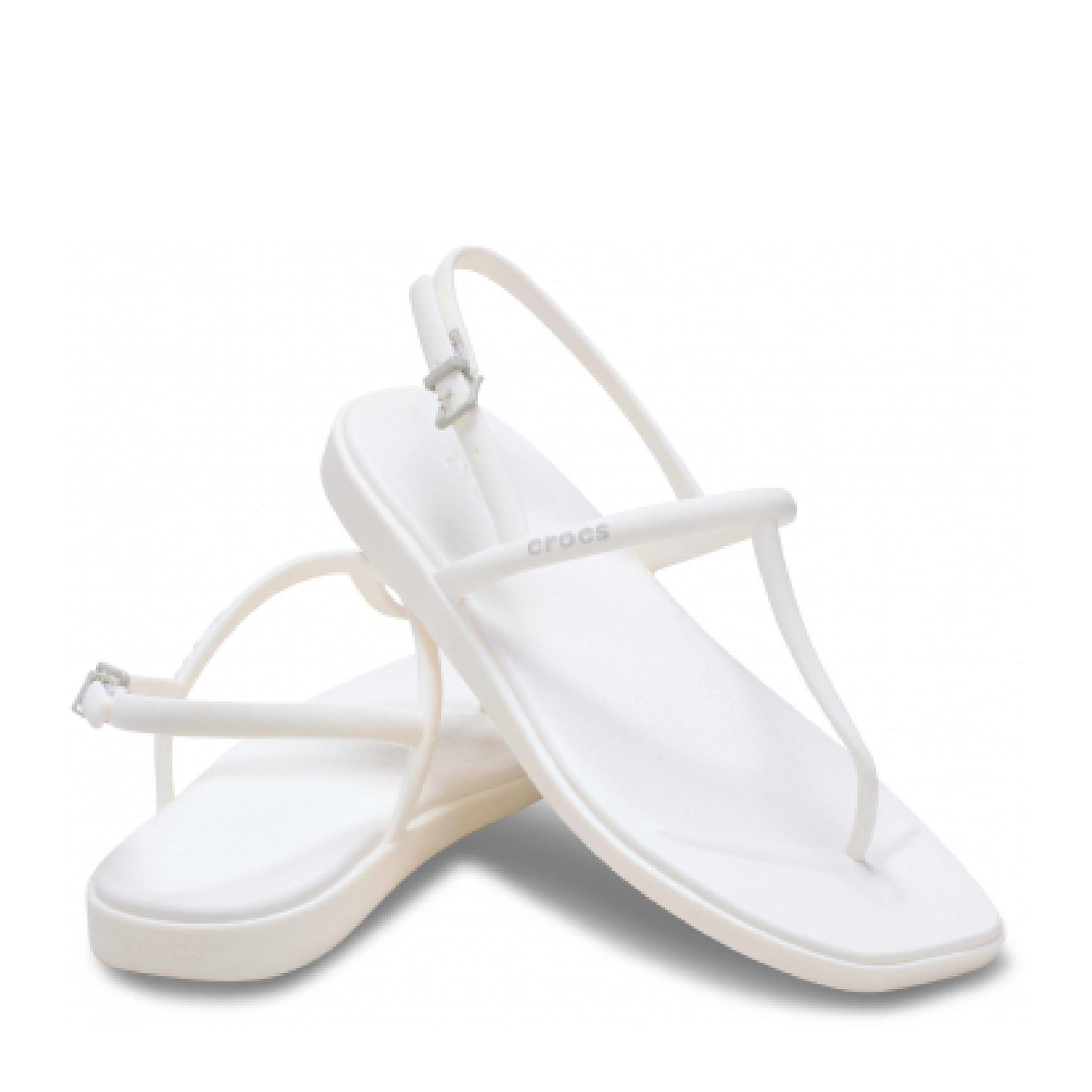 Bijela - Crocs - Miamai Thong Flip Sandals - 2