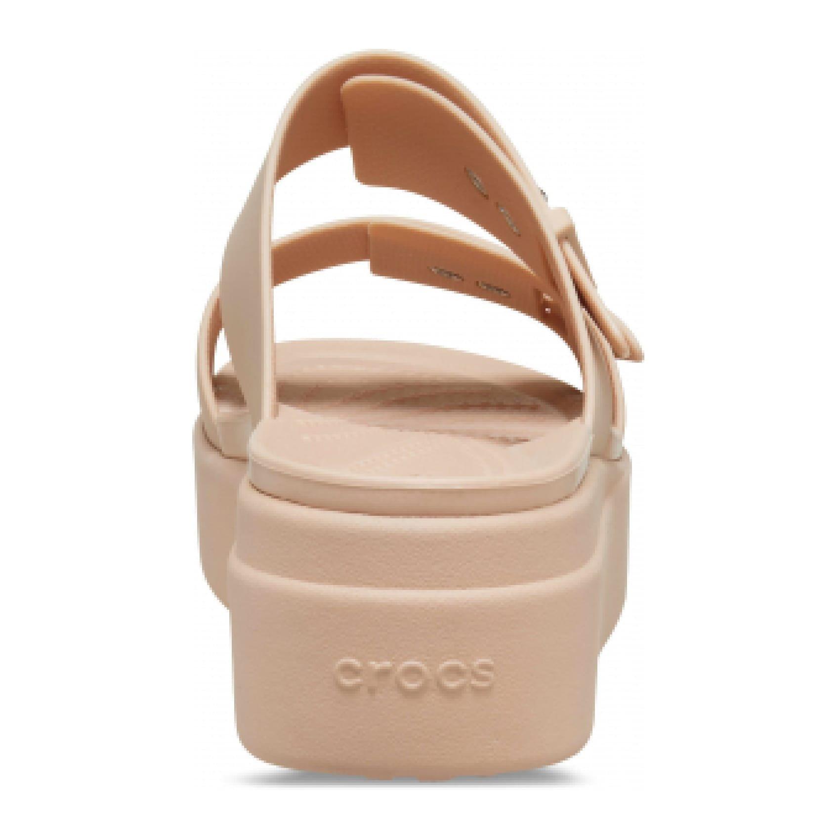 Pink - Crocs - Brooklyn Buckle Sandal - 4