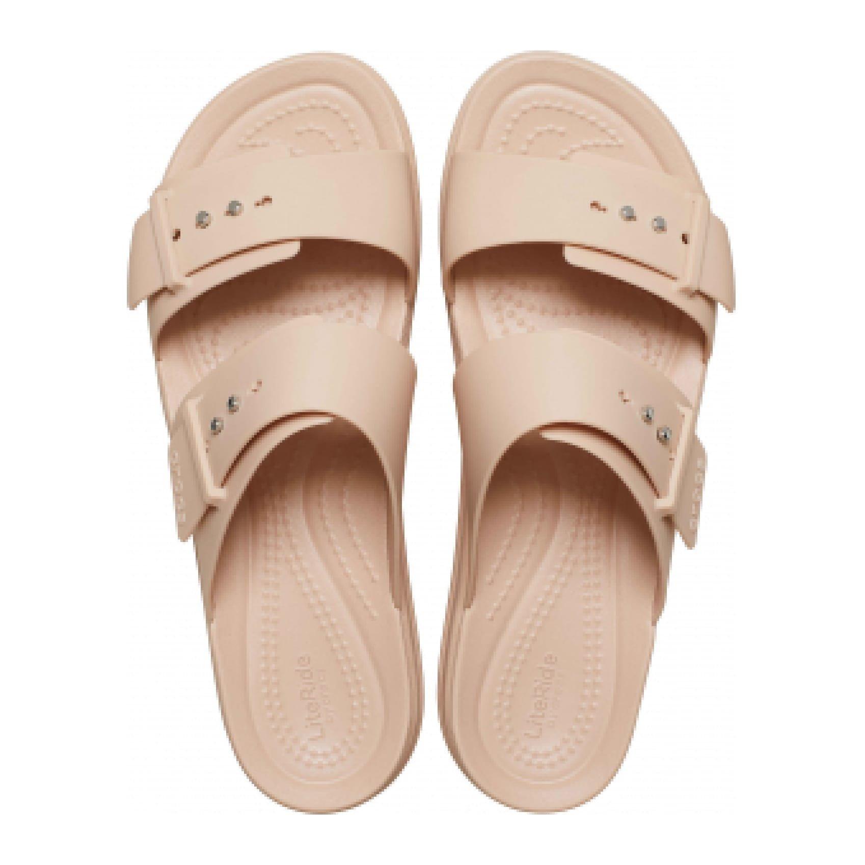 Pink - Crocs - Brooklyn Buckle Sandal - 6