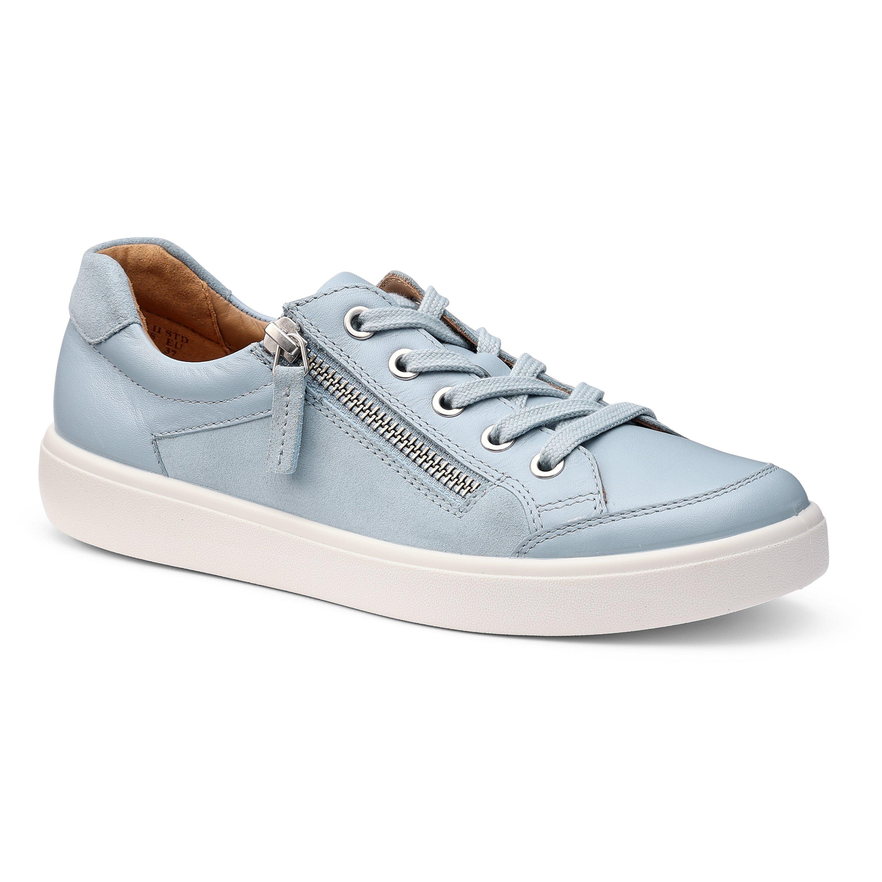 Sky Blue - Hotter - Chase II Trainers Standard Fit - 2