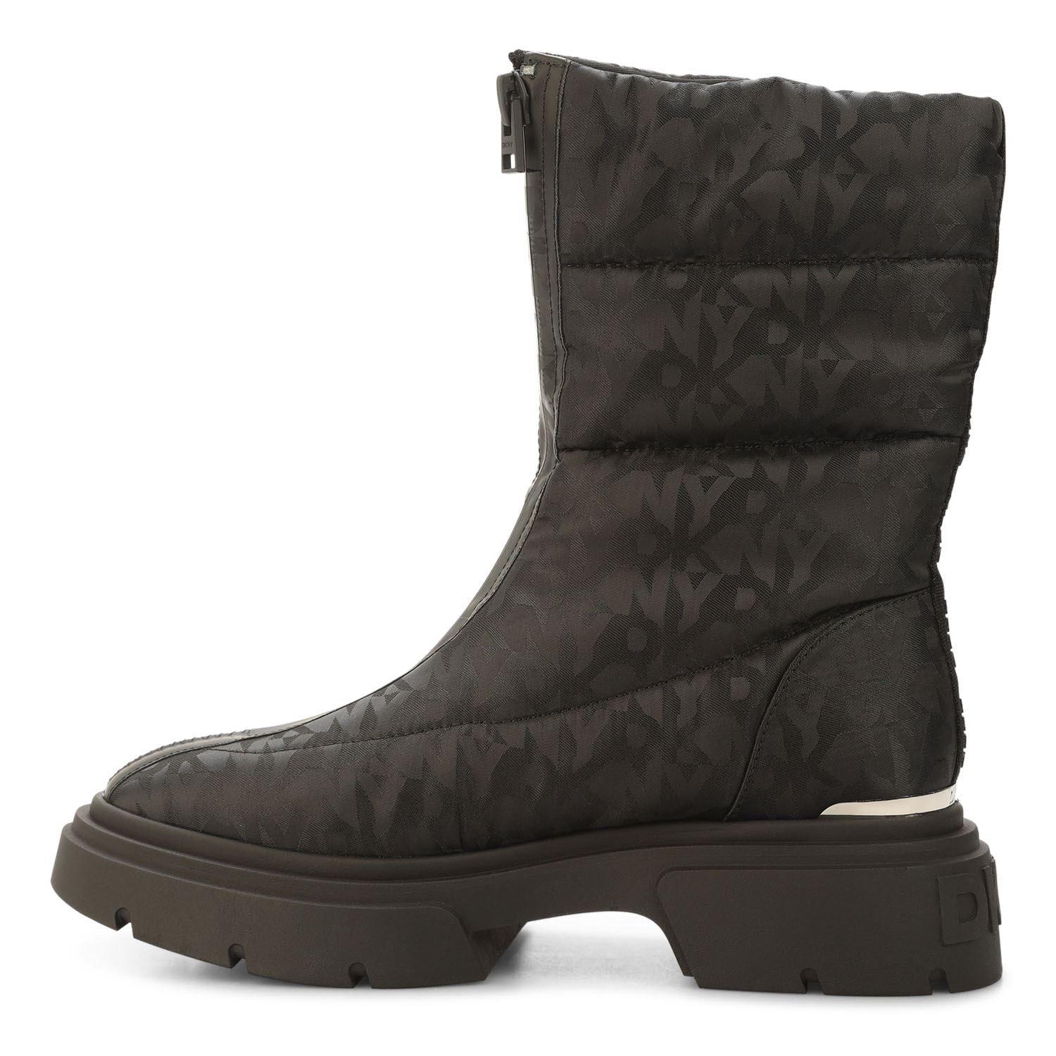 Black - DKNY - Fiza Zip Up Winter Boots - 1