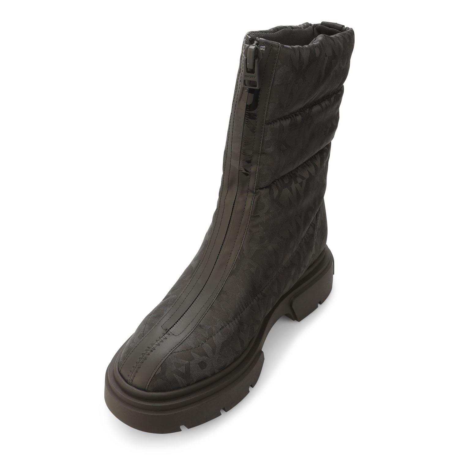 Black - DKNY - Fiza Zip Up Winter Boots - 4