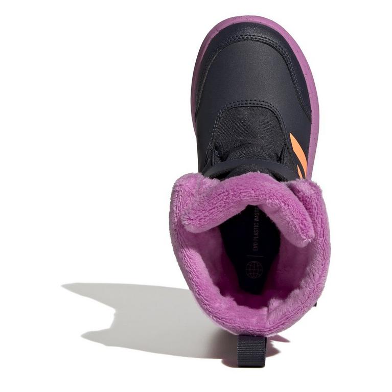 LegendInk/Lilac - adidas - Doucals suede lace-up shoes - 5