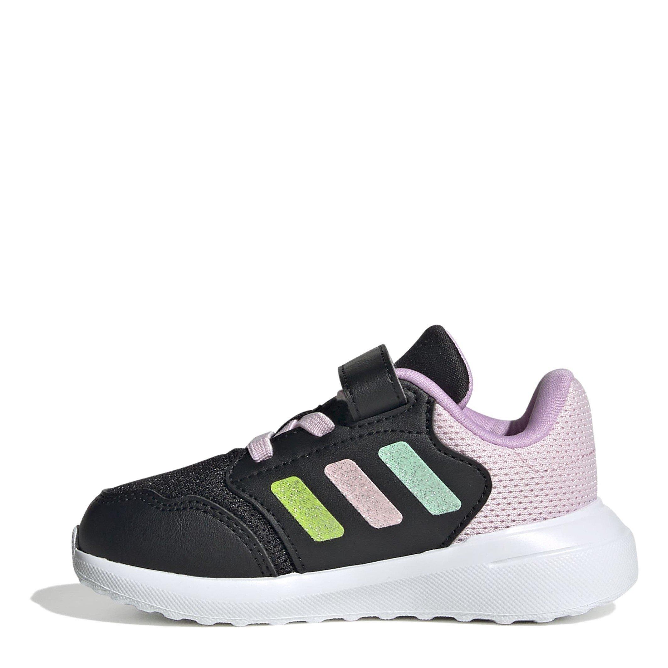 Zwart/Mint/Roze - adidas - Tensaur Run 3.0 Shoes Childens - 2