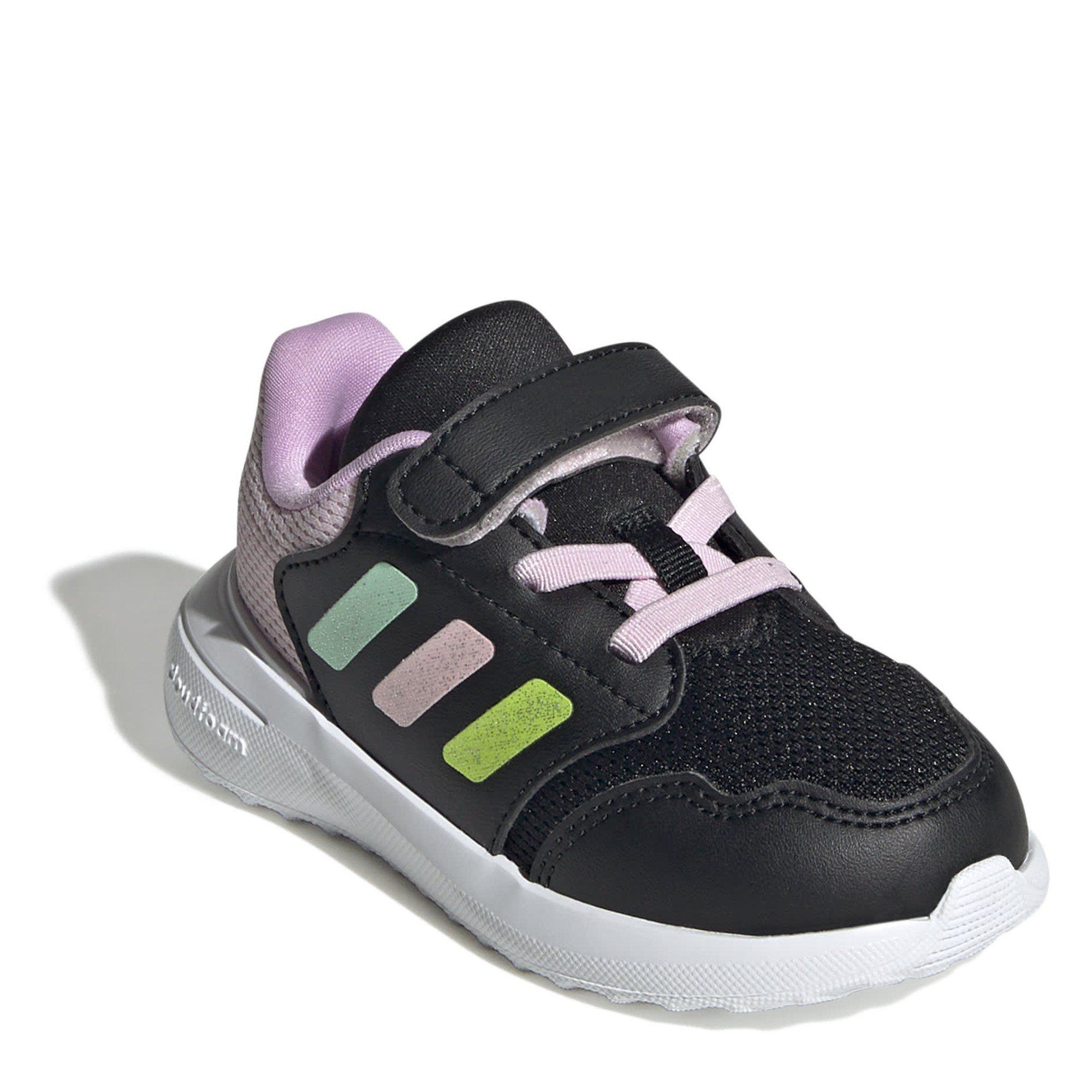 Zwart/Mint/Roze - adidas - Tensaur Run 3.0 Shoes Childens - 3