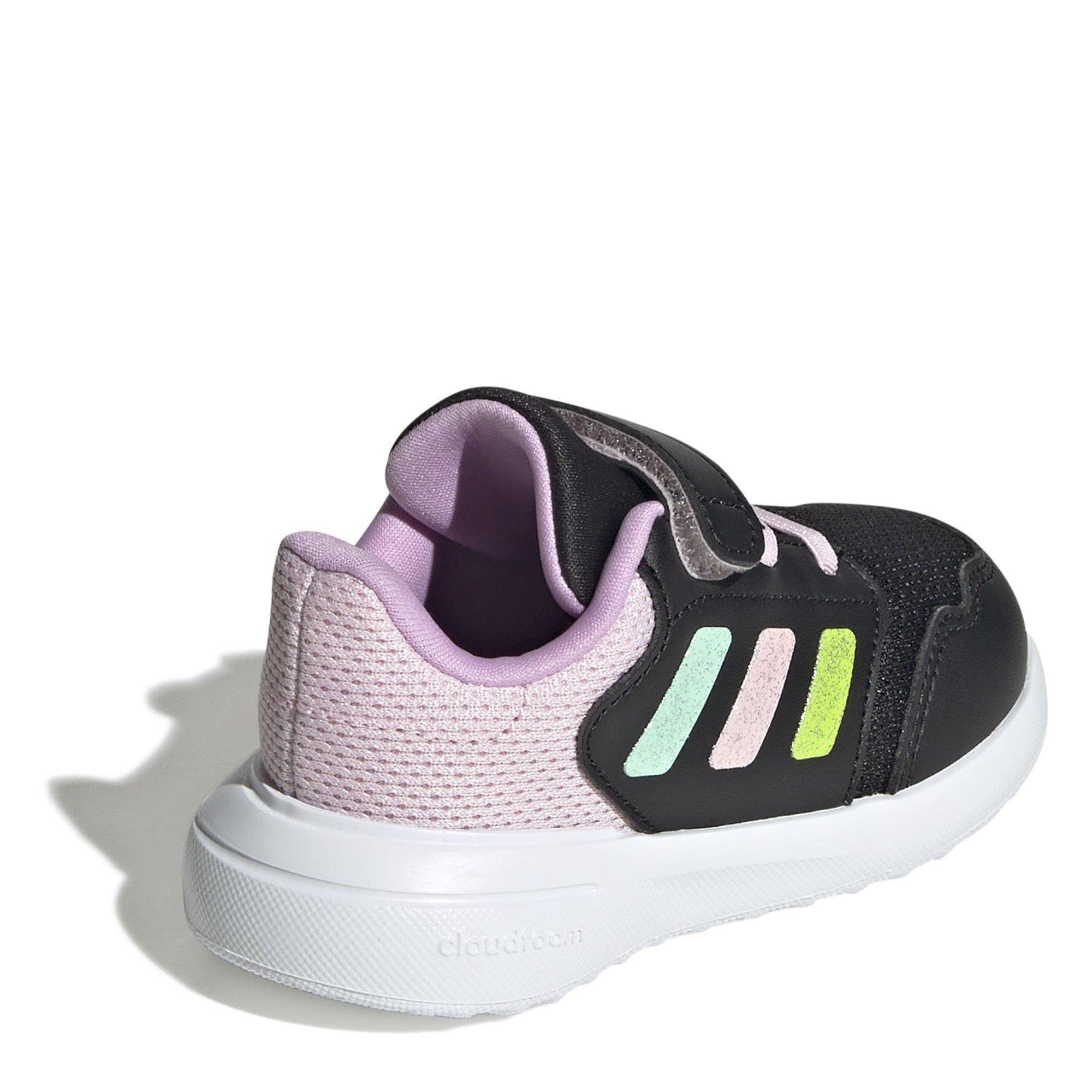Zwart/Mint/Roze - adidas - Tensaur Run 3.0 Shoes Childens - 4