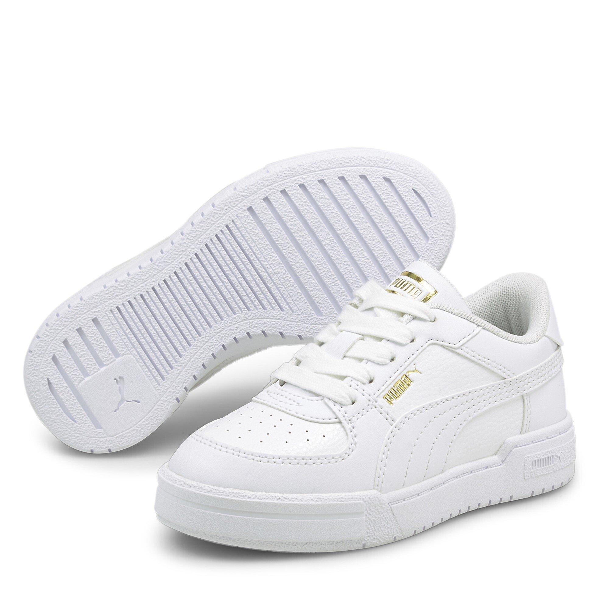 Puma Boys Kids' Ca Pro Classic Ca Pro Low-Top Trainers - White/White - C12 (31)