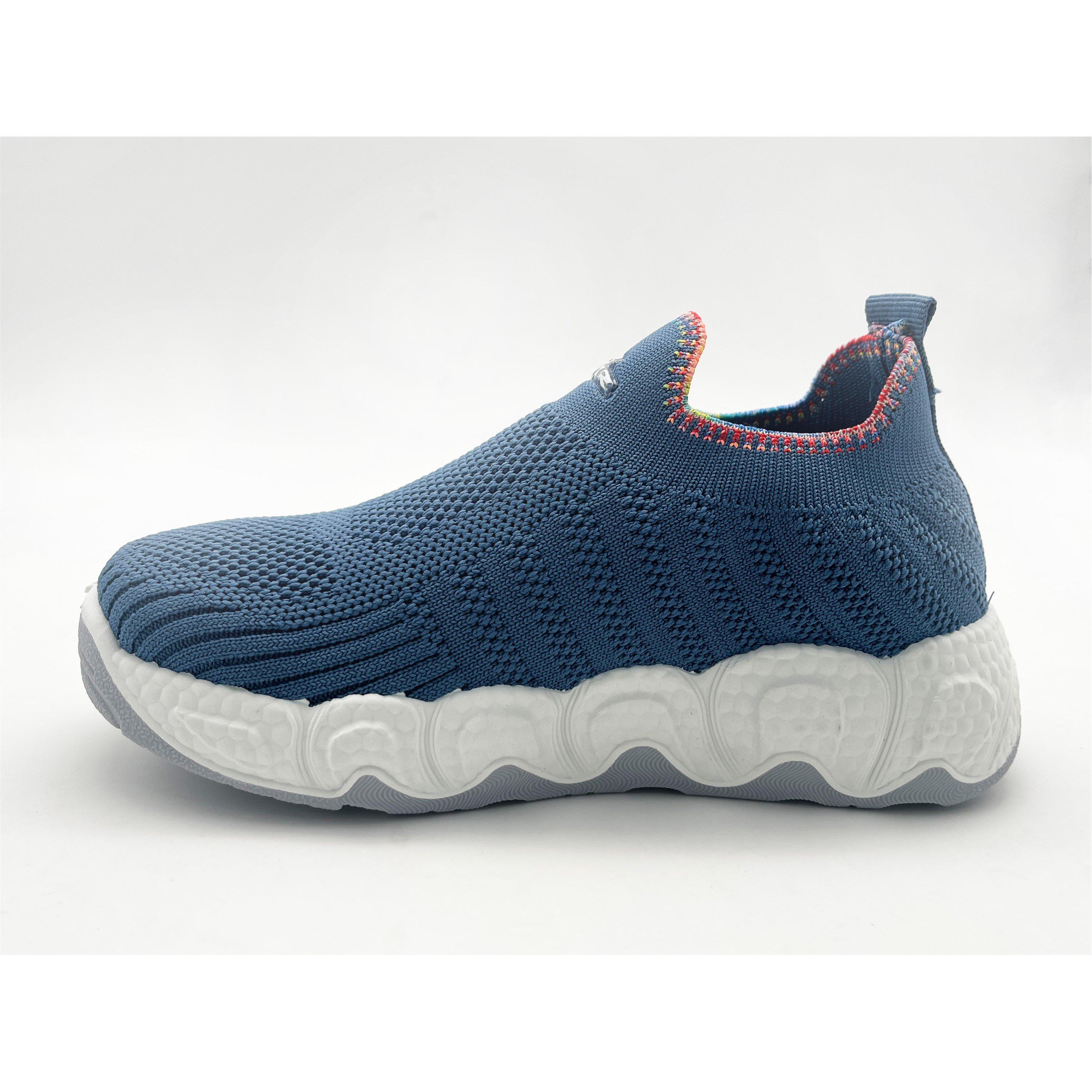 Navy - No Fear - Kids' Bumble 1.0 Slip On Trainers - 2
