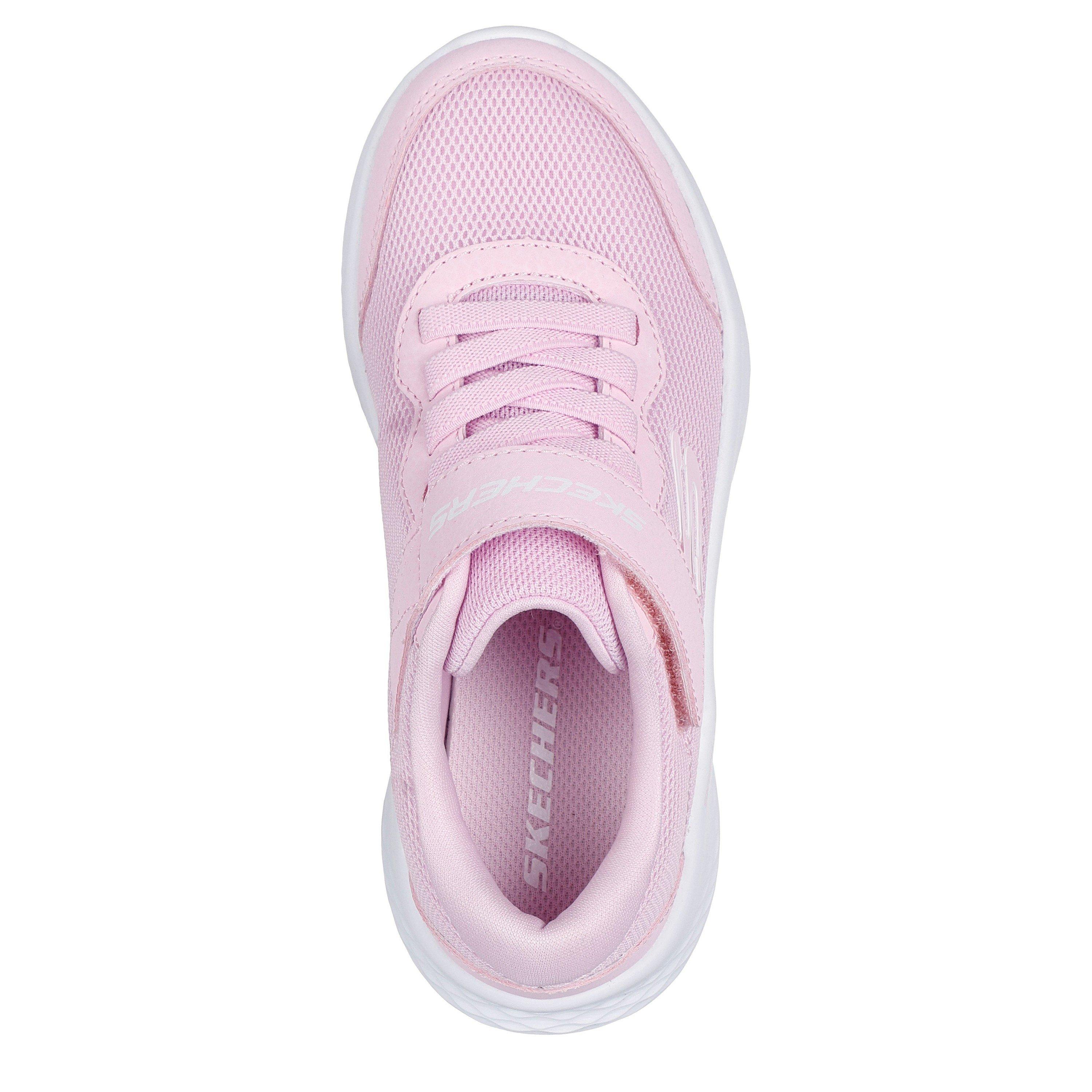 Rosa claro - Skechers - Skechers Gore And Strap Mesh Sneaker Low-Top Trainers Girls - 4