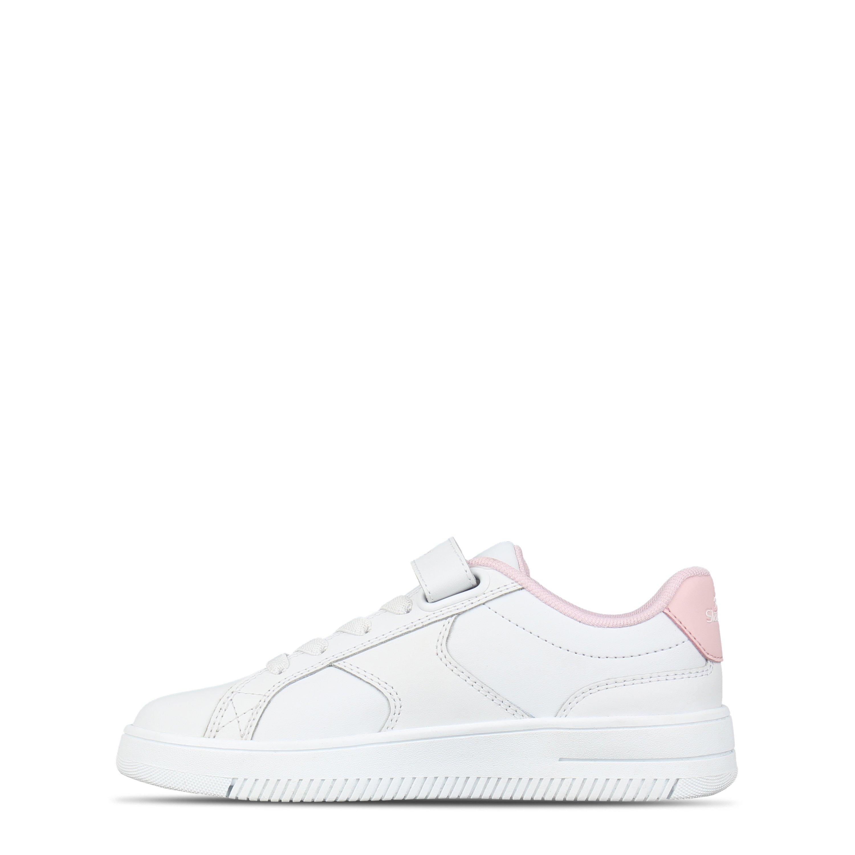 White/Pink - Slazenger - Kids' Slaz Starling Low-Top Trainers - 2