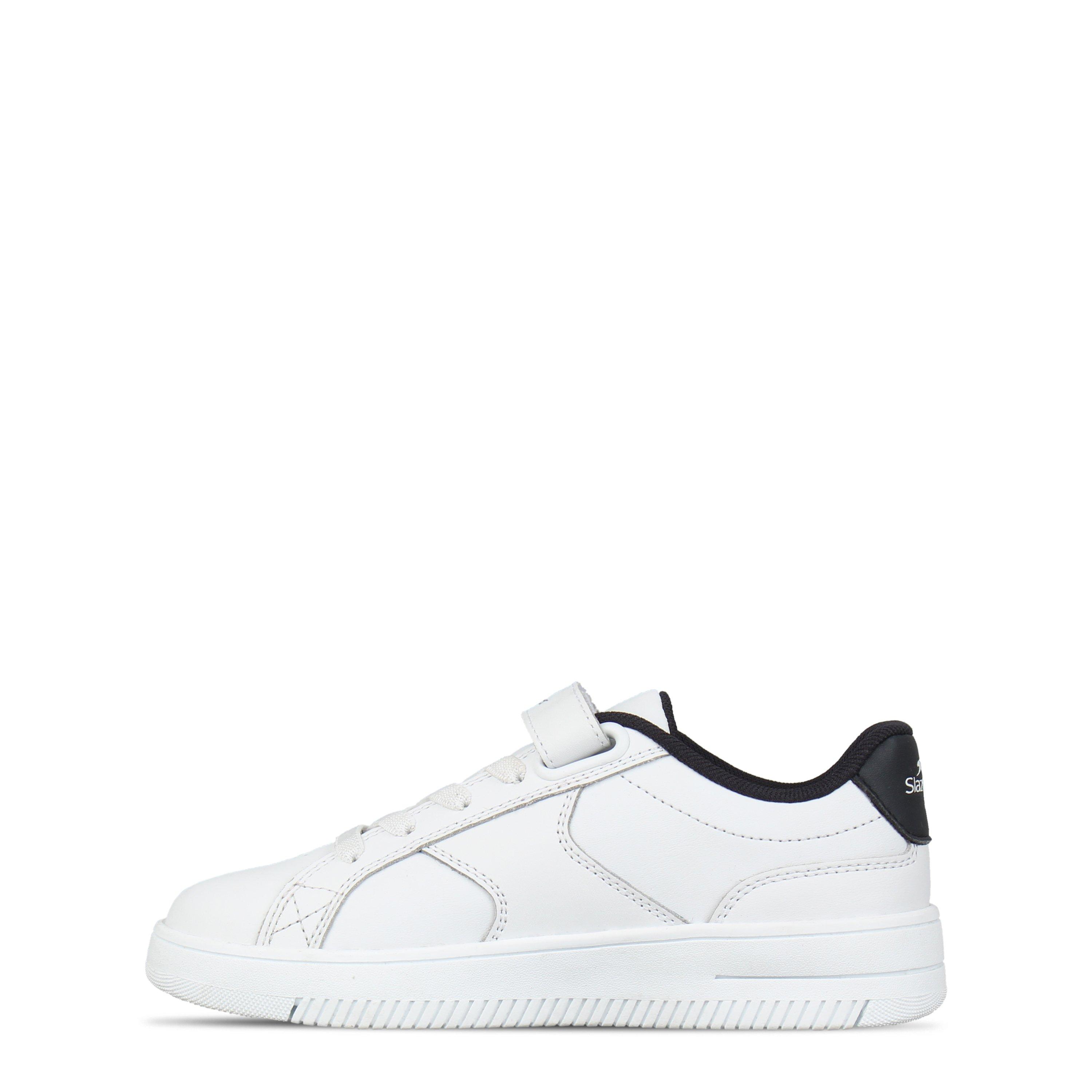 White/Navy - Slazenger - Unisex Kids' Slaz Starling Low-Top Trainers - 2