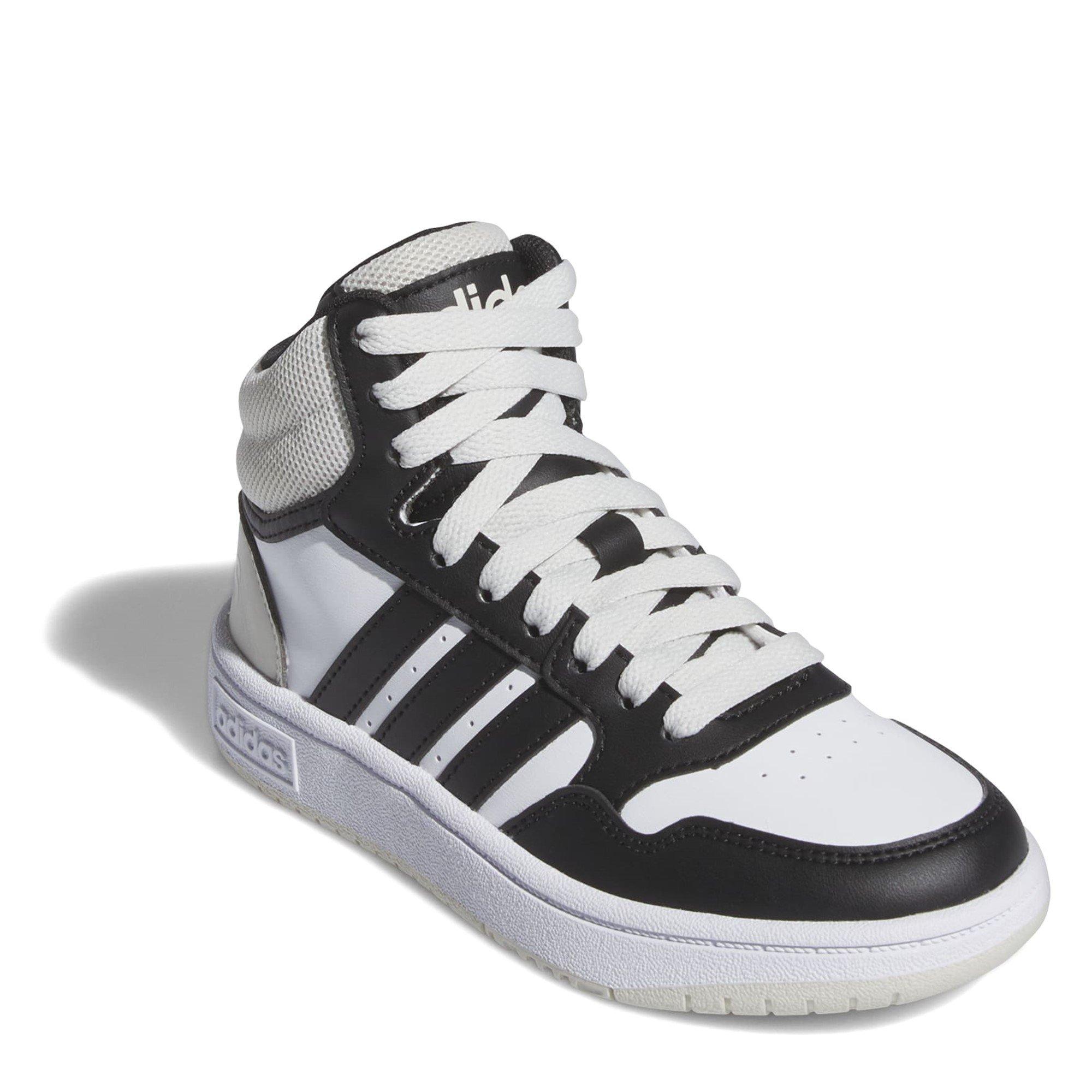 White/Black - adidas - Hoops 3.0 High-Top Trainers Boys - 3