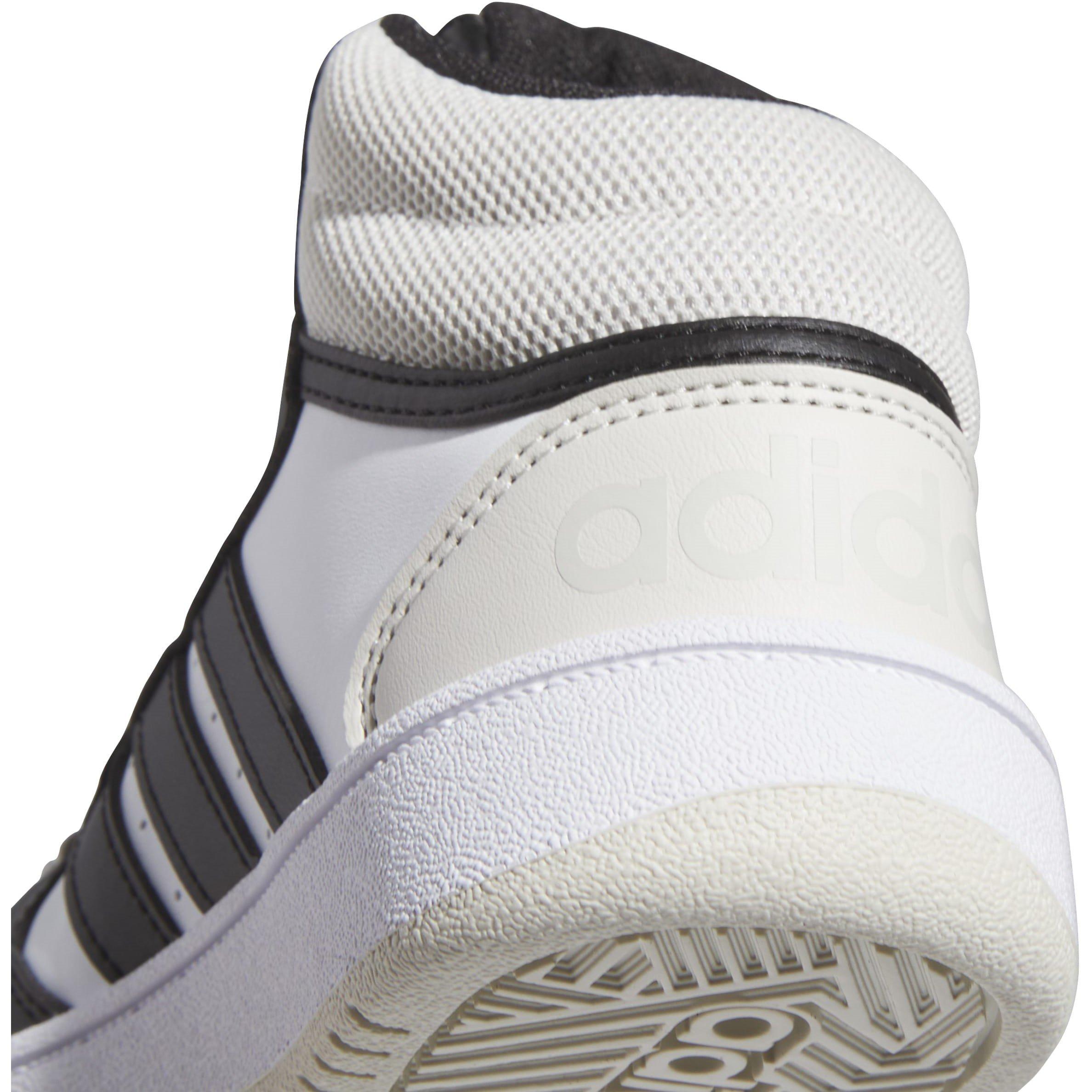 White/Black - adidas - Hoops 3.0 High-Top Trainers Boys - 7