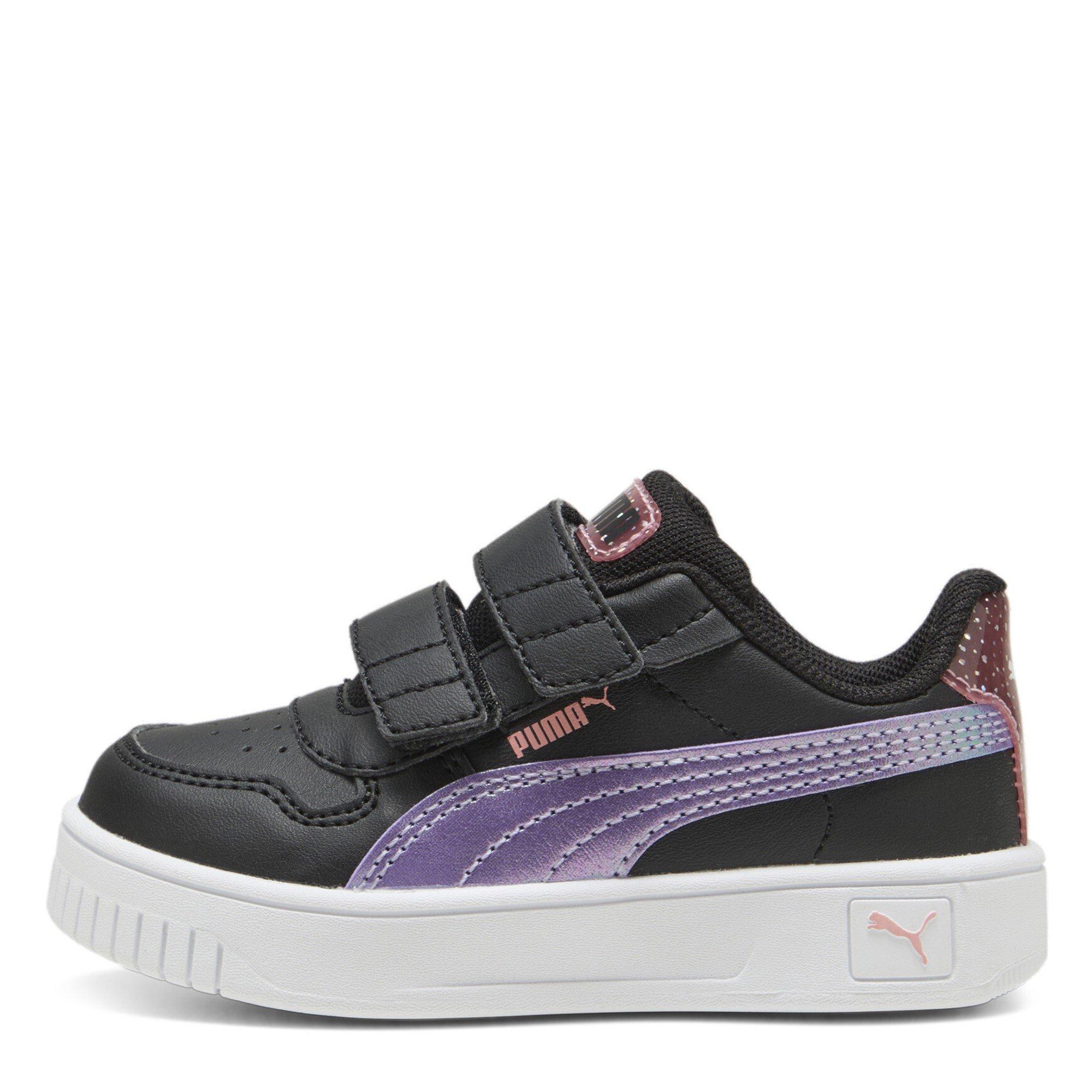 Zwart/Paars - Puma - Carina Street V Inf Low-Top Trainers Girls - 2