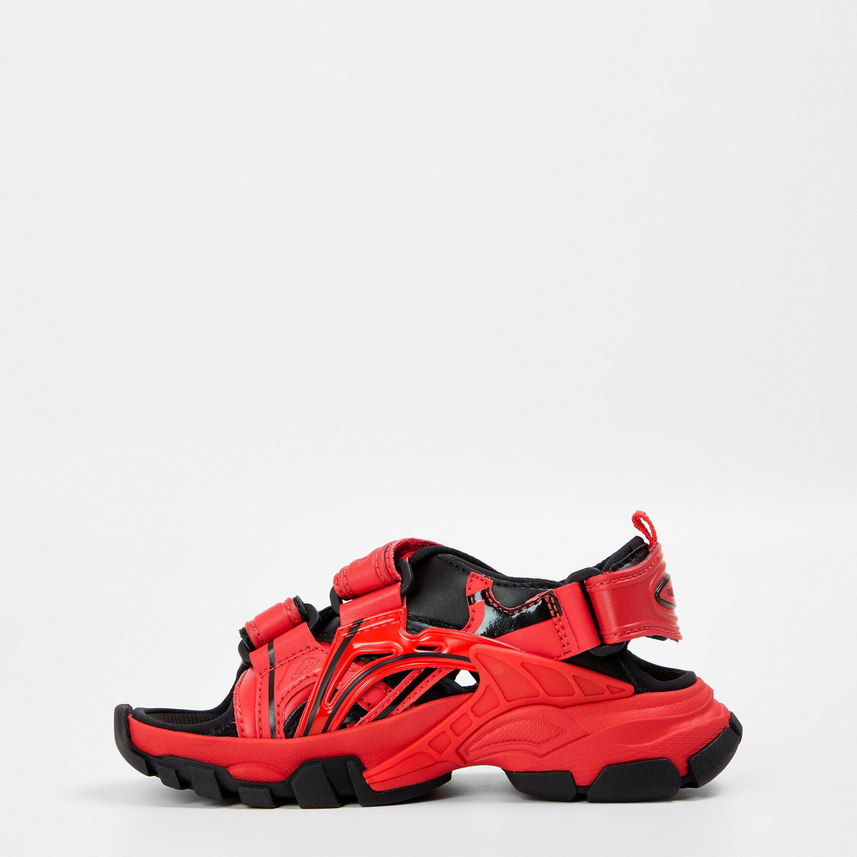 Dp Red/Black - Balenciaga - Unisex Sports Sandals, Kids Sandals - 2
