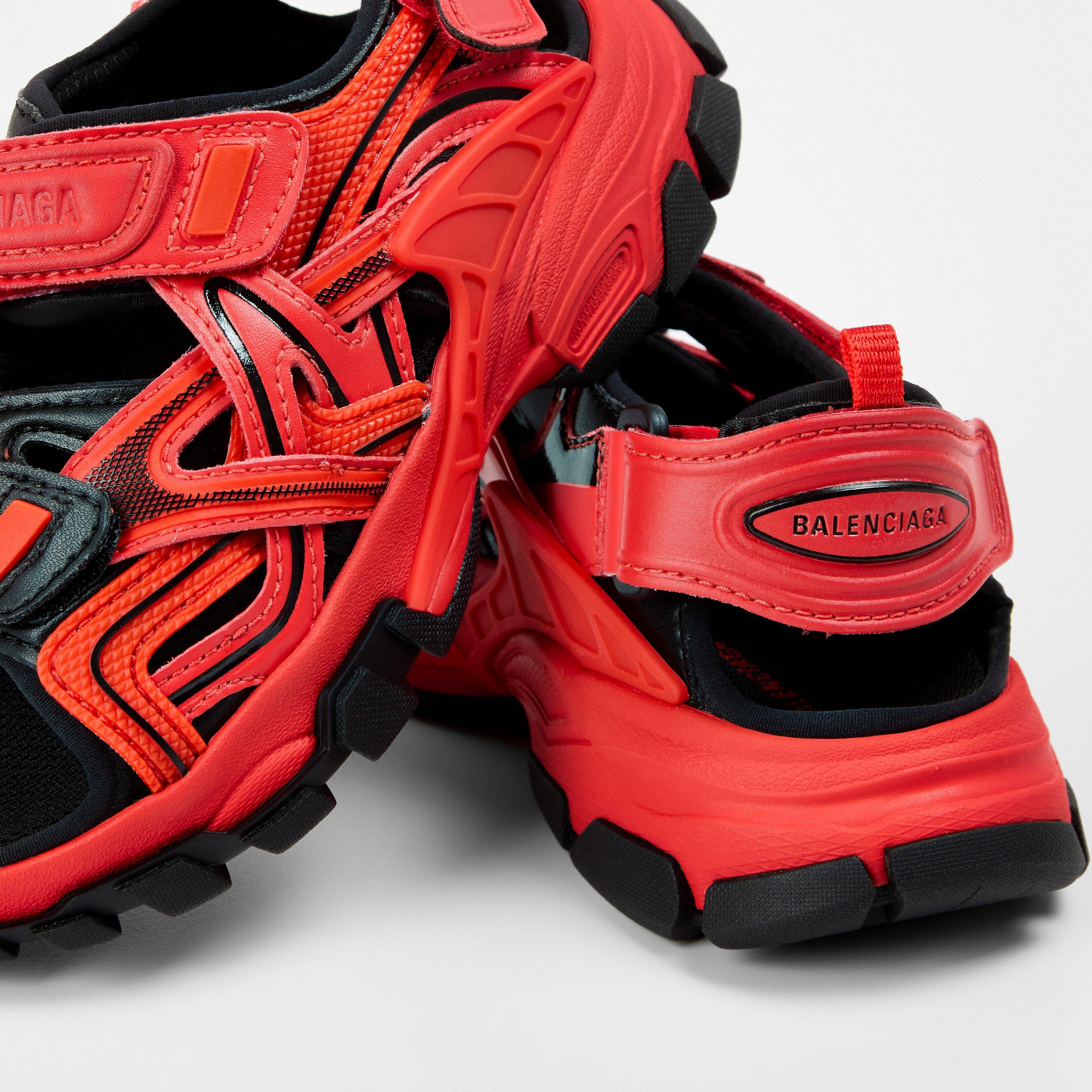 Dp Red/Black - Balenciaga - Unisex Sports Sandals, Kids Sandals - 3