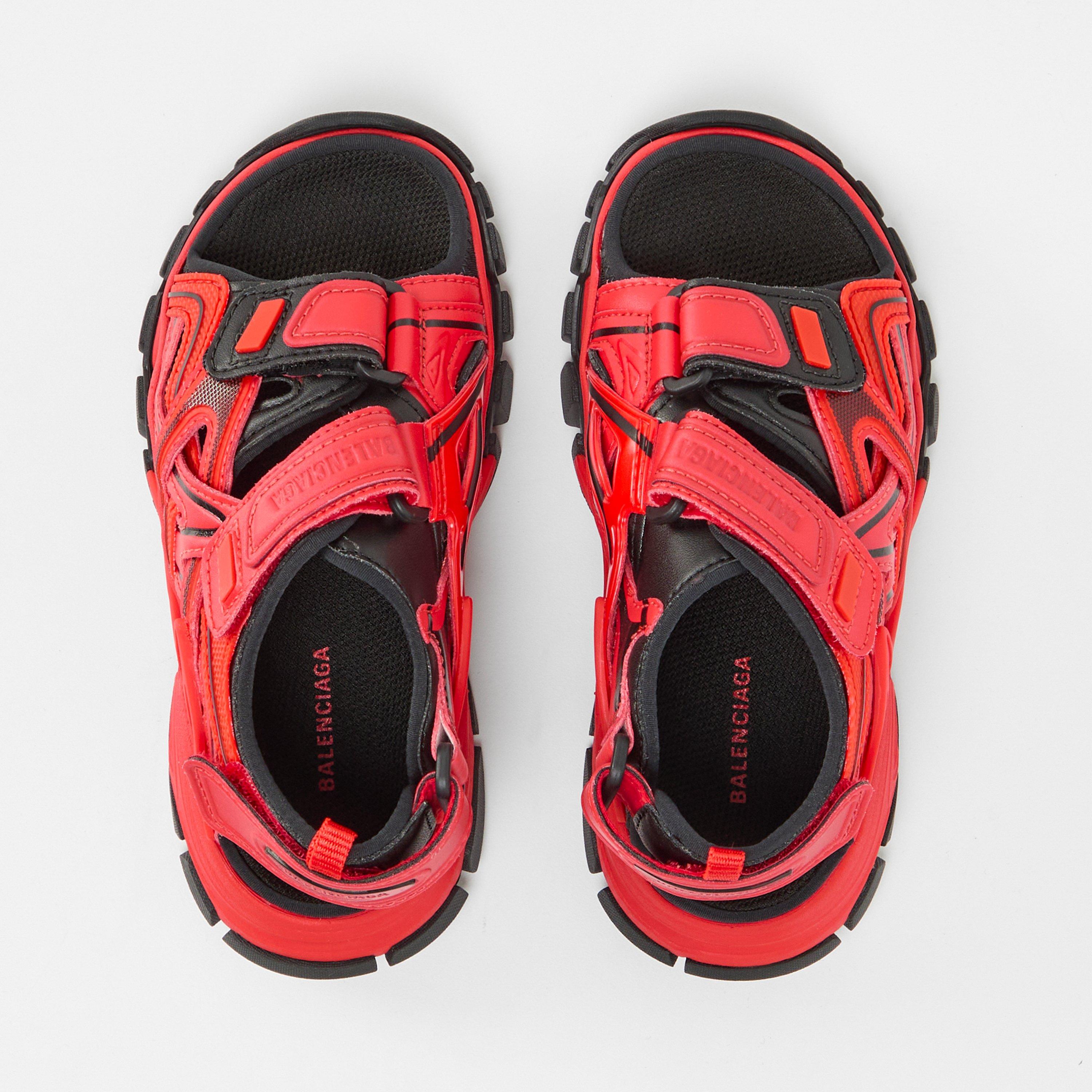 Dp Red/Black - Balenciaga - Unisex Sports Sandals, Kids Sandals - 4