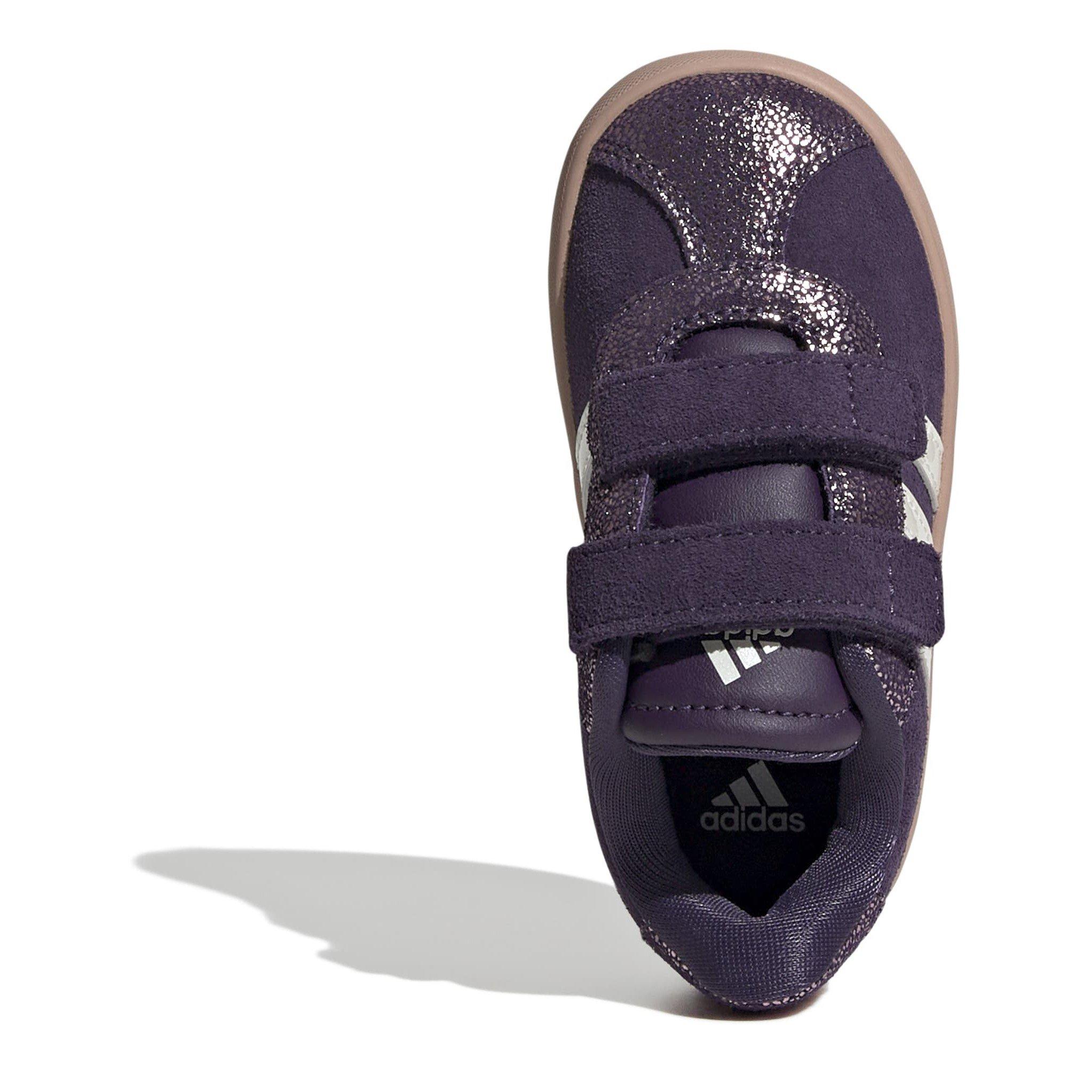 Aura Plum - adidas - VL Court Infant Low-Top Trainers - 5