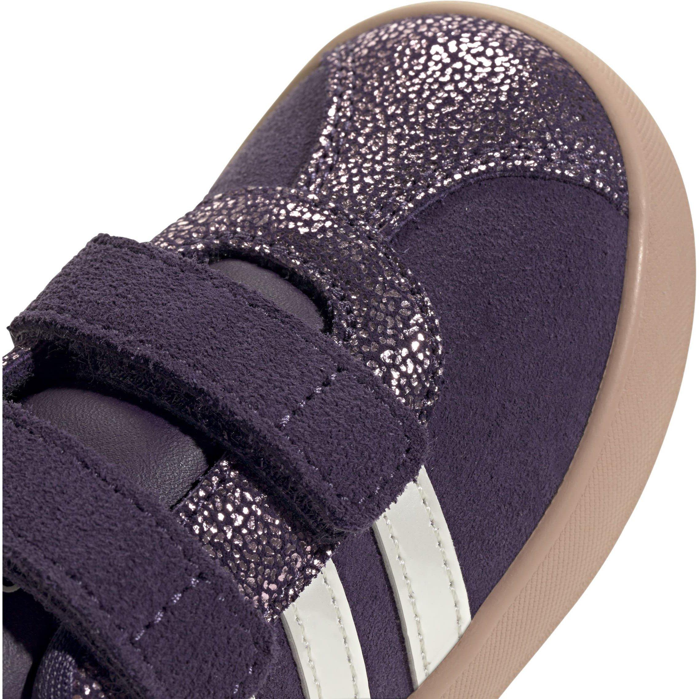 Aura Plum - adidas - VL Court Infant Low-Top Trainers - 7