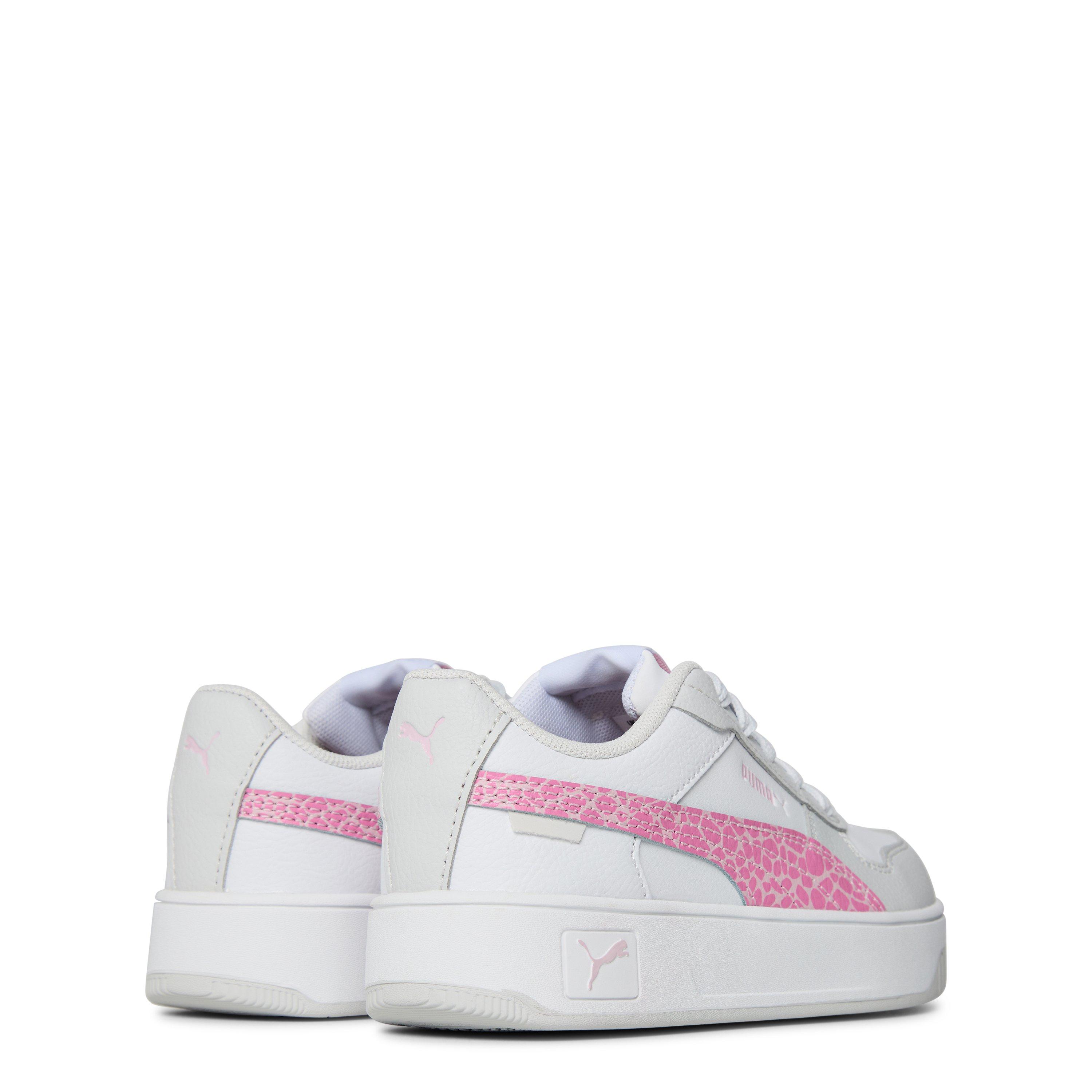 White/Pink - Puma - Carina Street Ps Low-Top Trainers Girls - 4