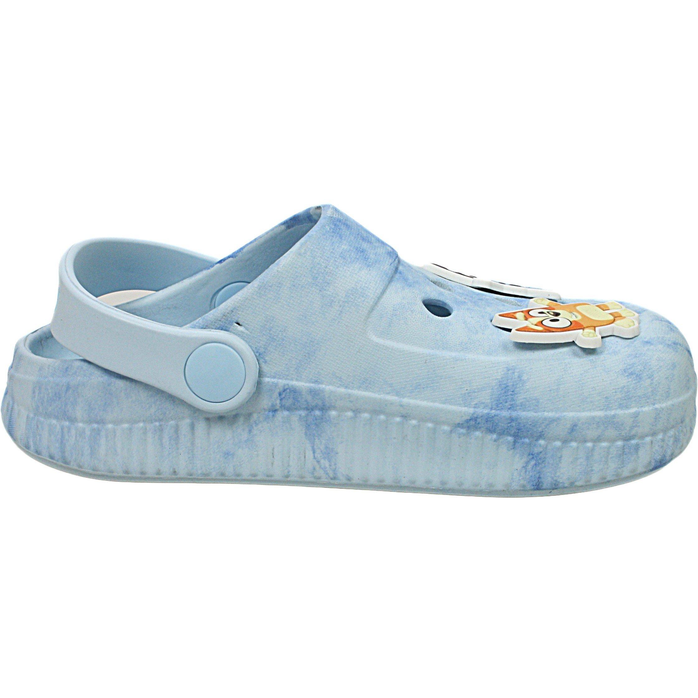 Character  Kids Bluey Clog Ch53 - Bluey Blue - C7 (25)