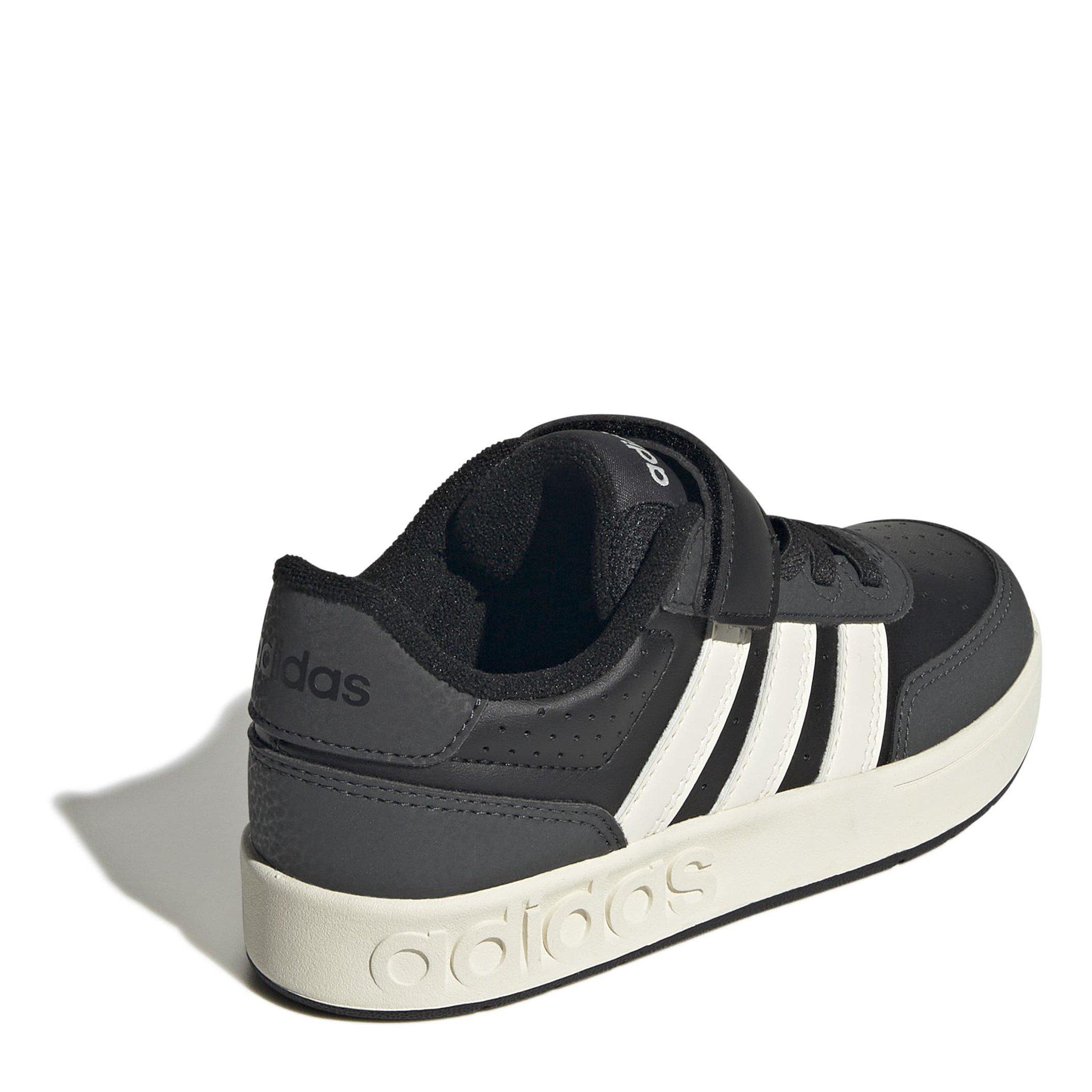 Blk/Wite/Crbn - adidas - Breakbase Shoes Kids - 4