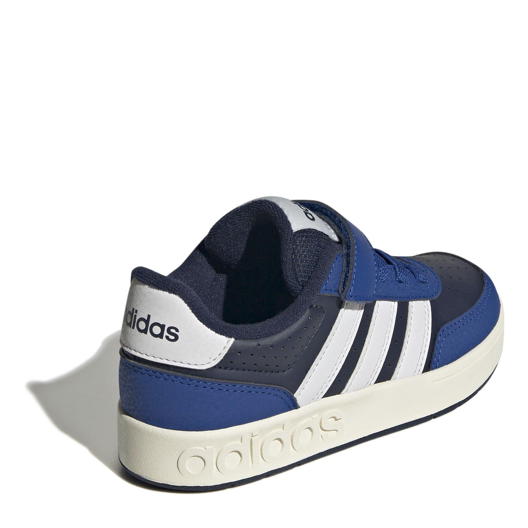 Navy/Grey/Ryl - adidas - Breakbase Shoes Kids - 4