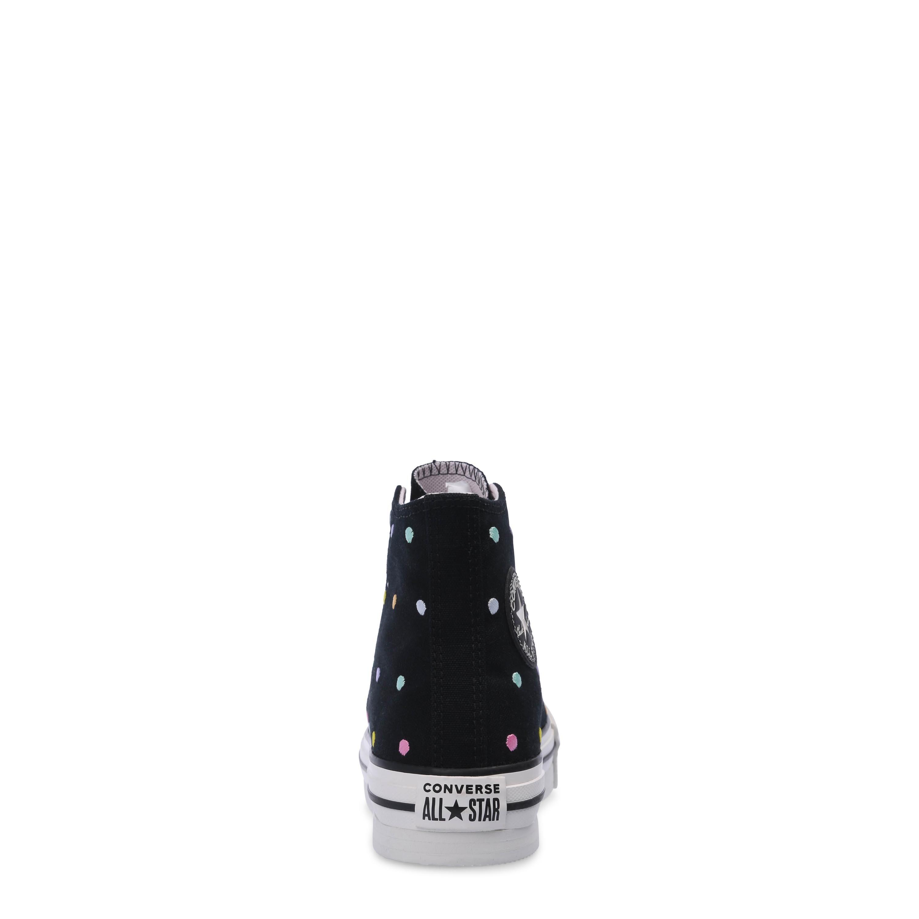 001-Black/Vin - Converse - Kids' Chuck Taylor All Star Eva Platform Trainers - 4