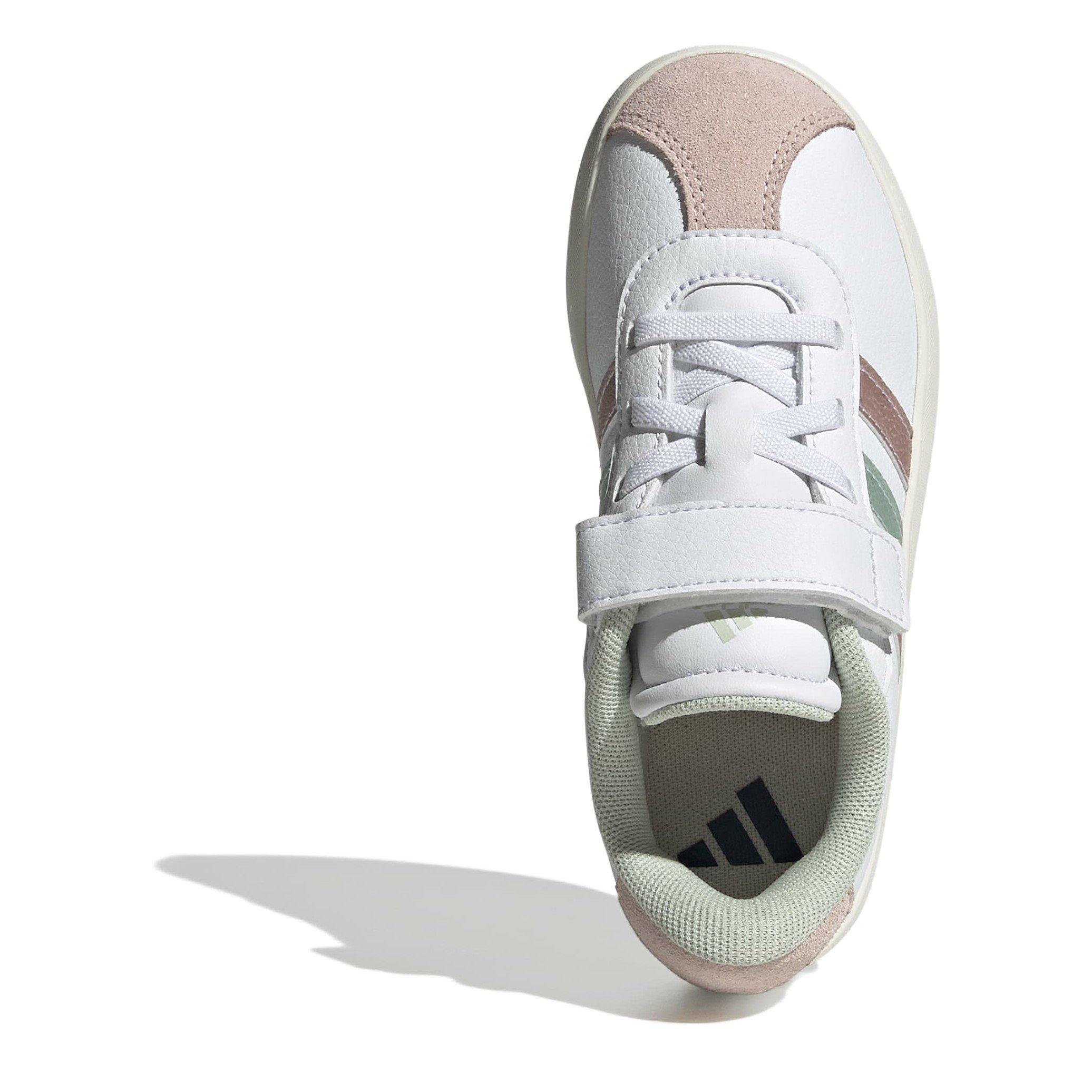 bianco/verde/rosa - adidas - Vl Court 3.0 El C Low-Top Trainers Girls - 5