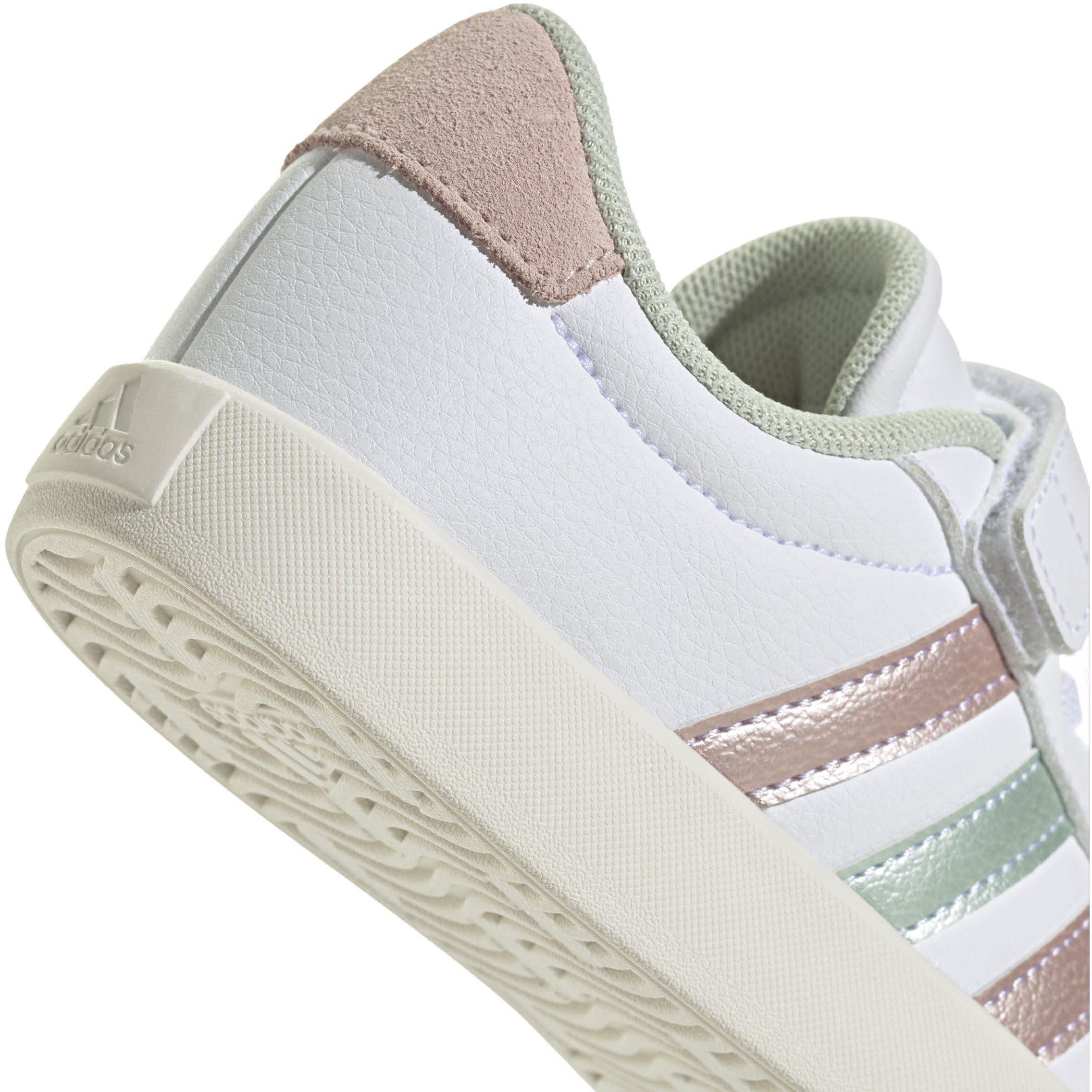 bianco/verde/rosa - adidas - Vl Court 3.0 El C Low-Top Trainers Girls - 7