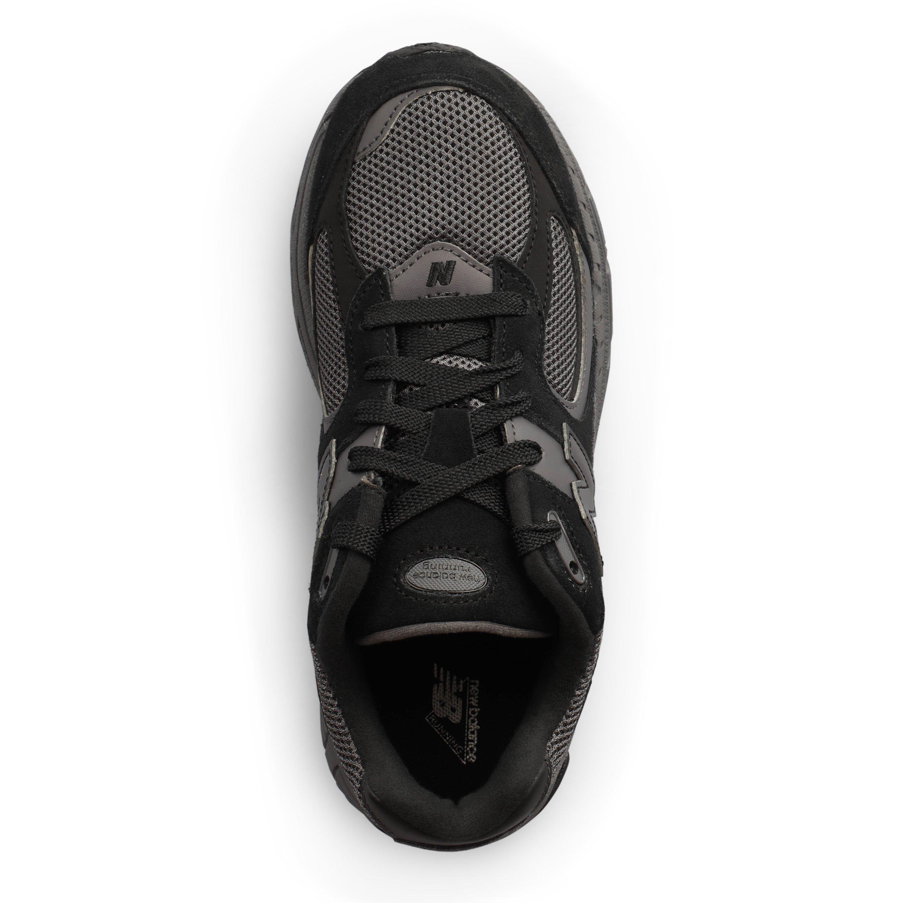 Black - New Balance - Kids' 2002 Lace-Up Low-Top Trainers - 4