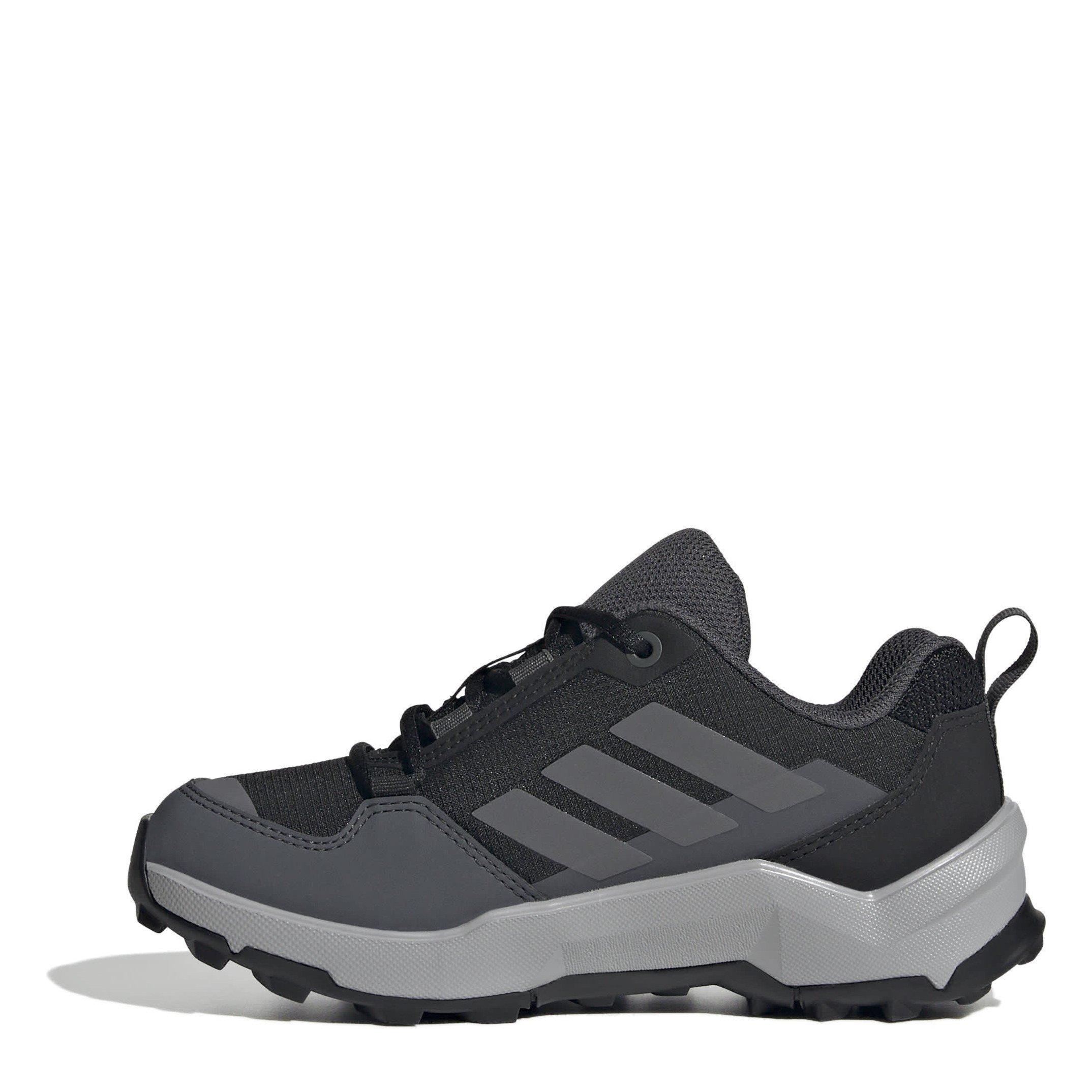 Black/Grfu/Gy - adidas - Kids' Terrex Ax4r Non-Waterproof Hiking Shoes - 2