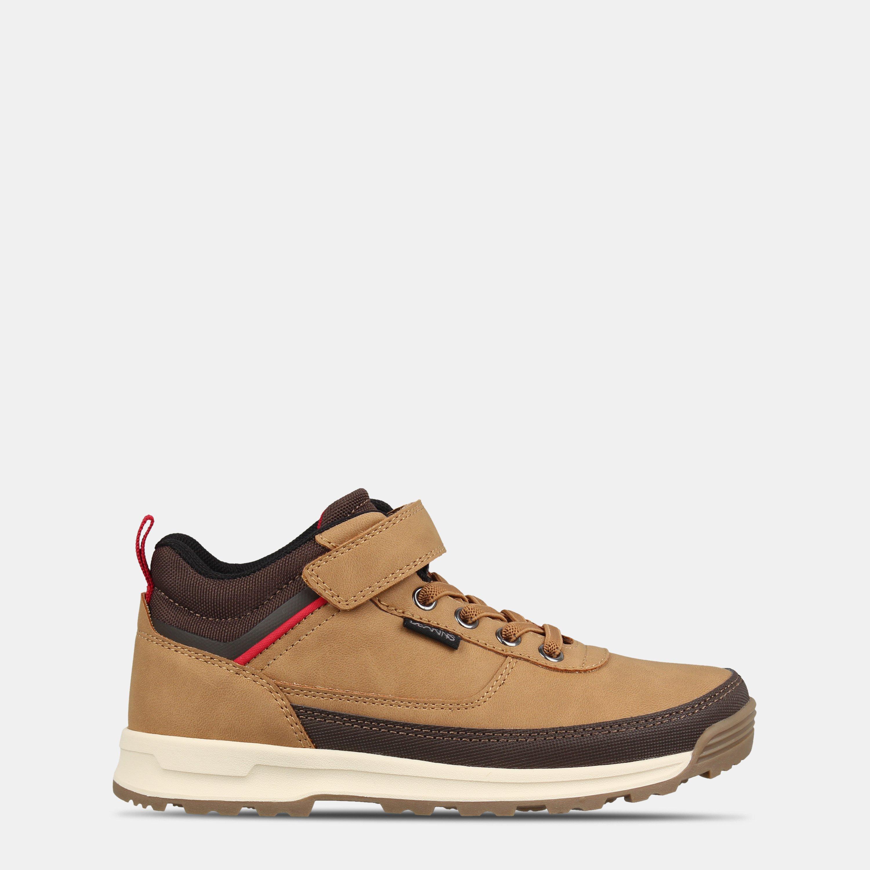 Brown - Deakins - Kids' High Top Lace Up High-Top Trainers - 1