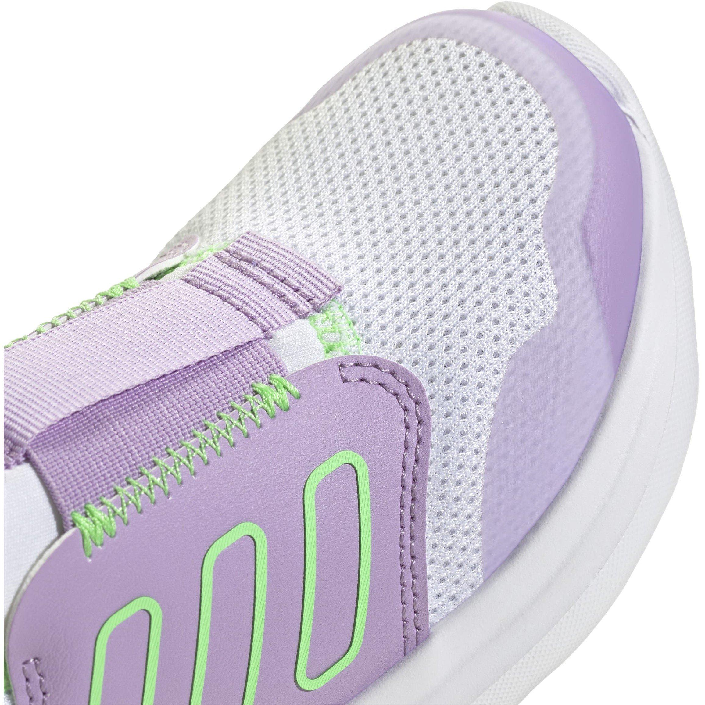 Wte/Lme/Plum - adidas - Tensaur Comfort Low-Top Trainers - 7