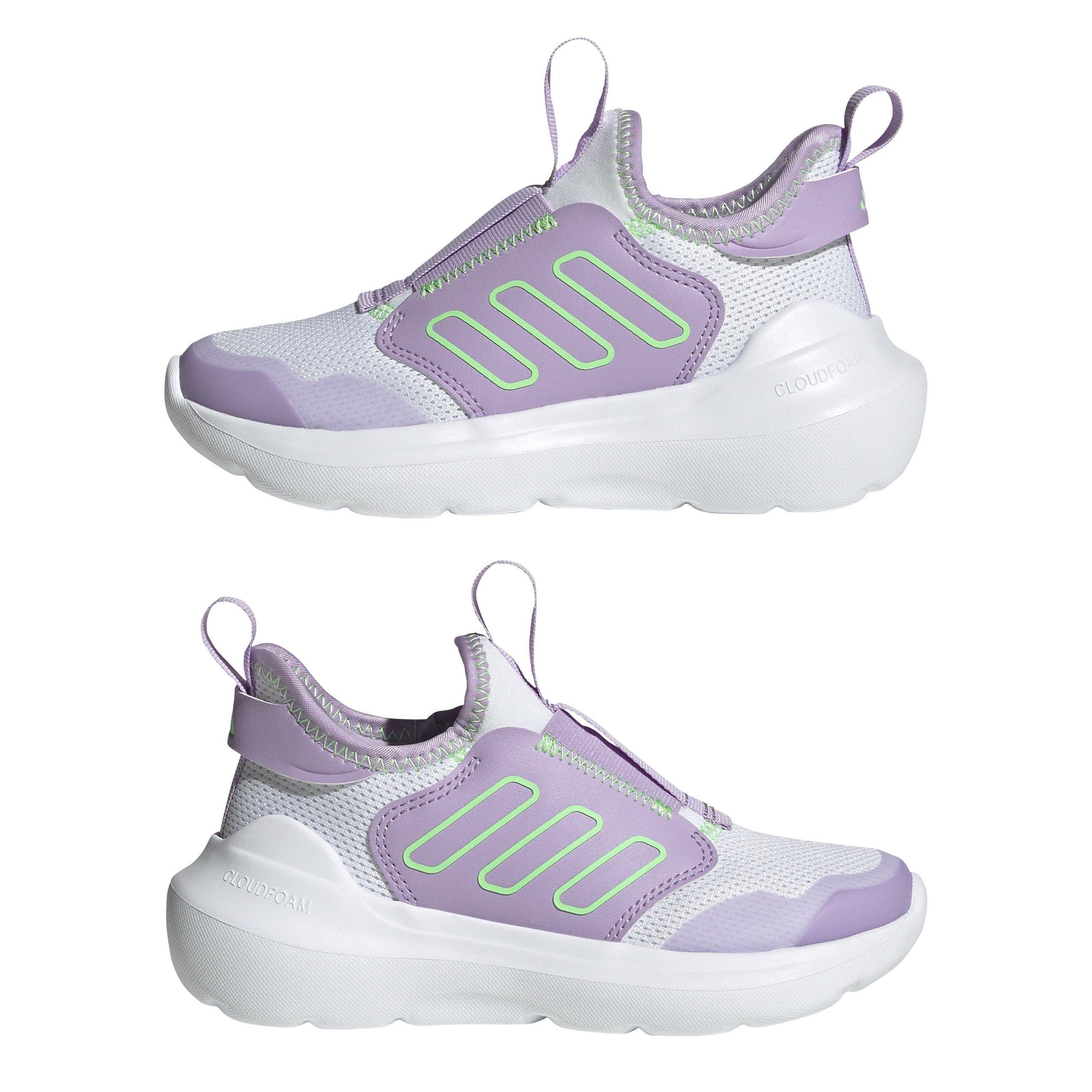 Wte/Lme/Plum - adidas - Tensaur Comfort Low-Top Trainers - 9