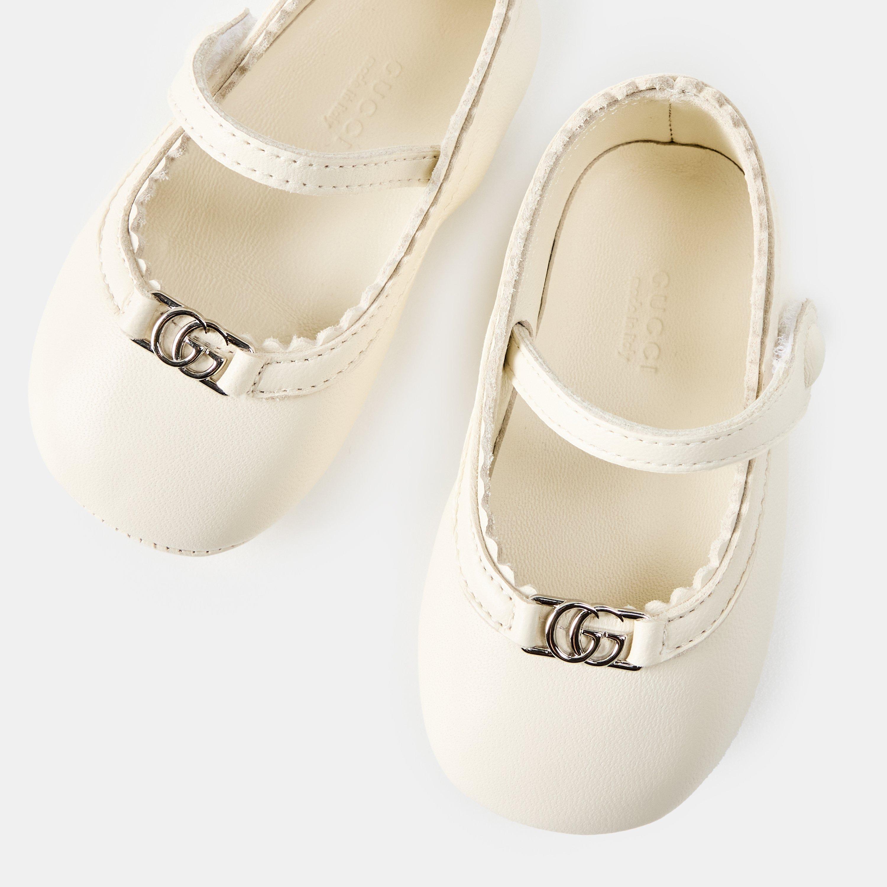 Off White 9110 - Gucci - Kids' Ballet Pumps - 3