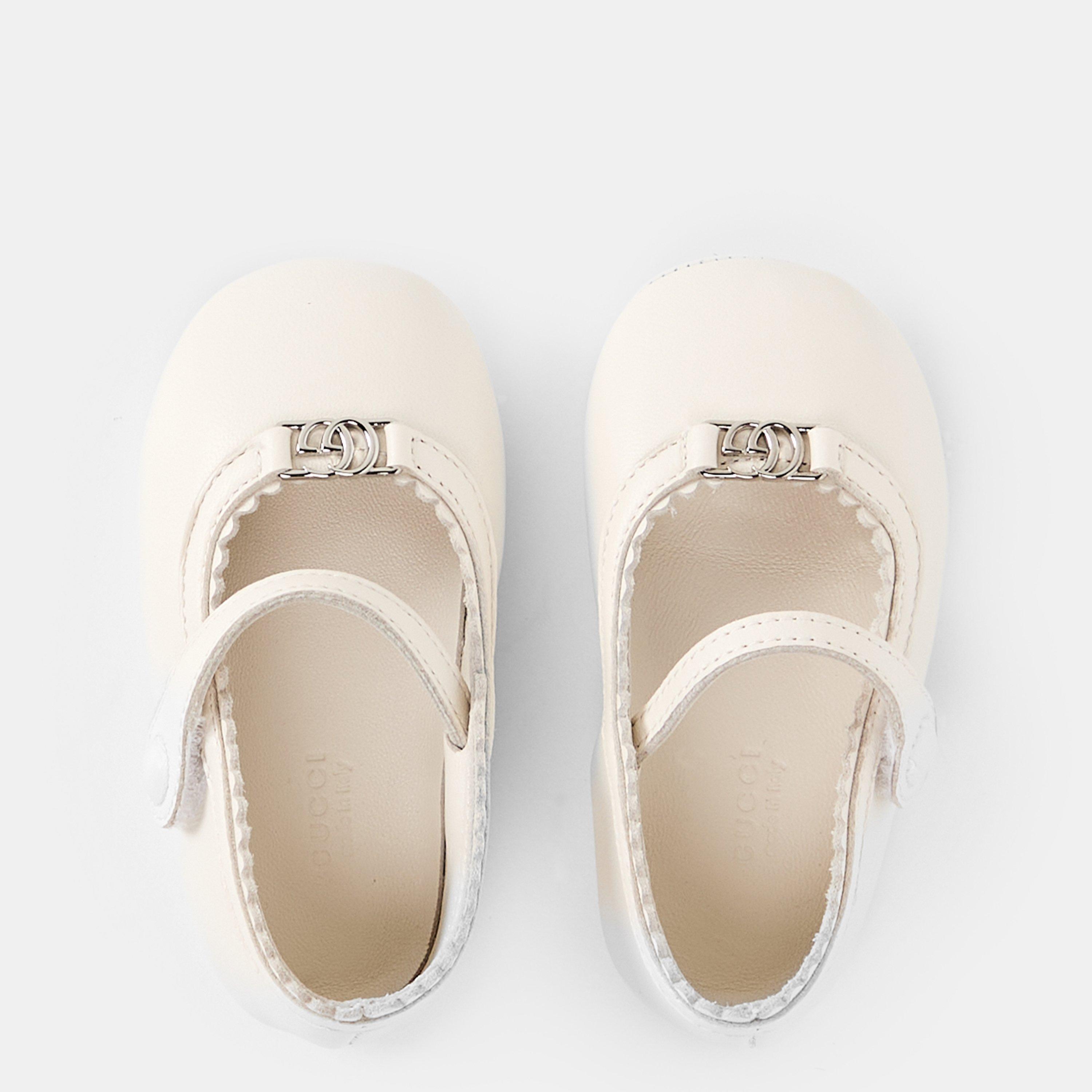 Off White 9110 - Gucci - Kids' Ballet Pumps - 4