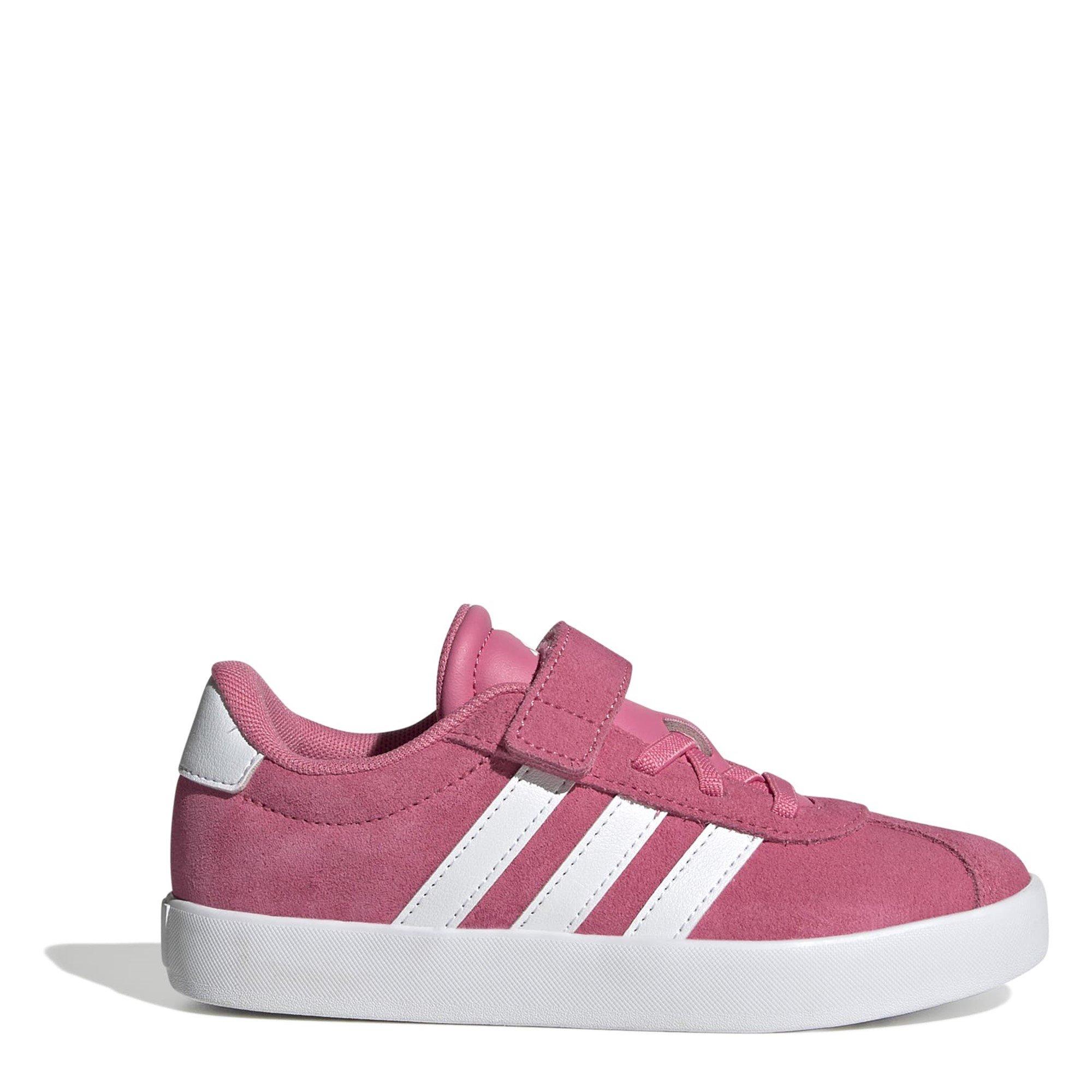 ružičasta/bijela/siva - adidas - Vl Court 3.0 Low Top Trainers Infants - 1