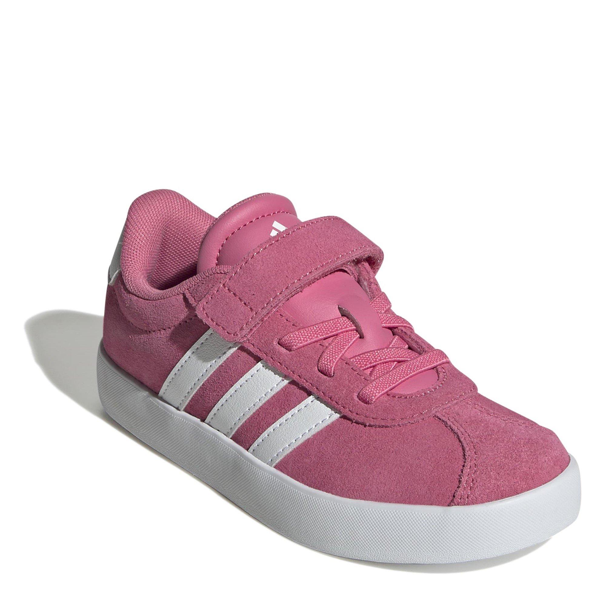ružičasta/bijela/siva - adidas - Vl Court 3.0 Low Top Trainers Infants - 3