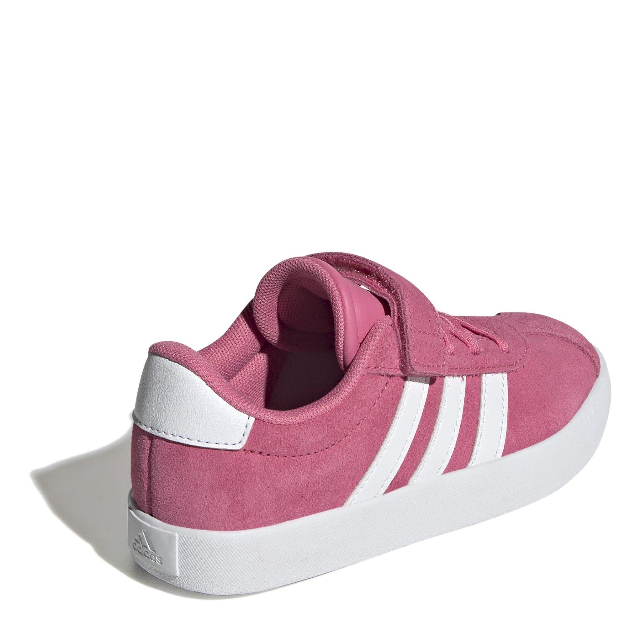 ružičasta/bijela/siva - adidas - Vl Court 3.0 Low Top Trainers Infants - 4