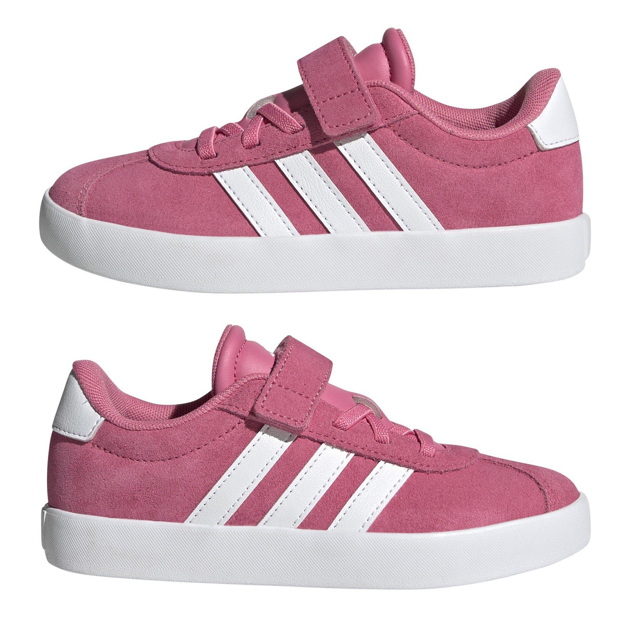 ružičasta/bijela/siva - adidas - Vl Court 3.0 Low Top Trainers Infants - 9