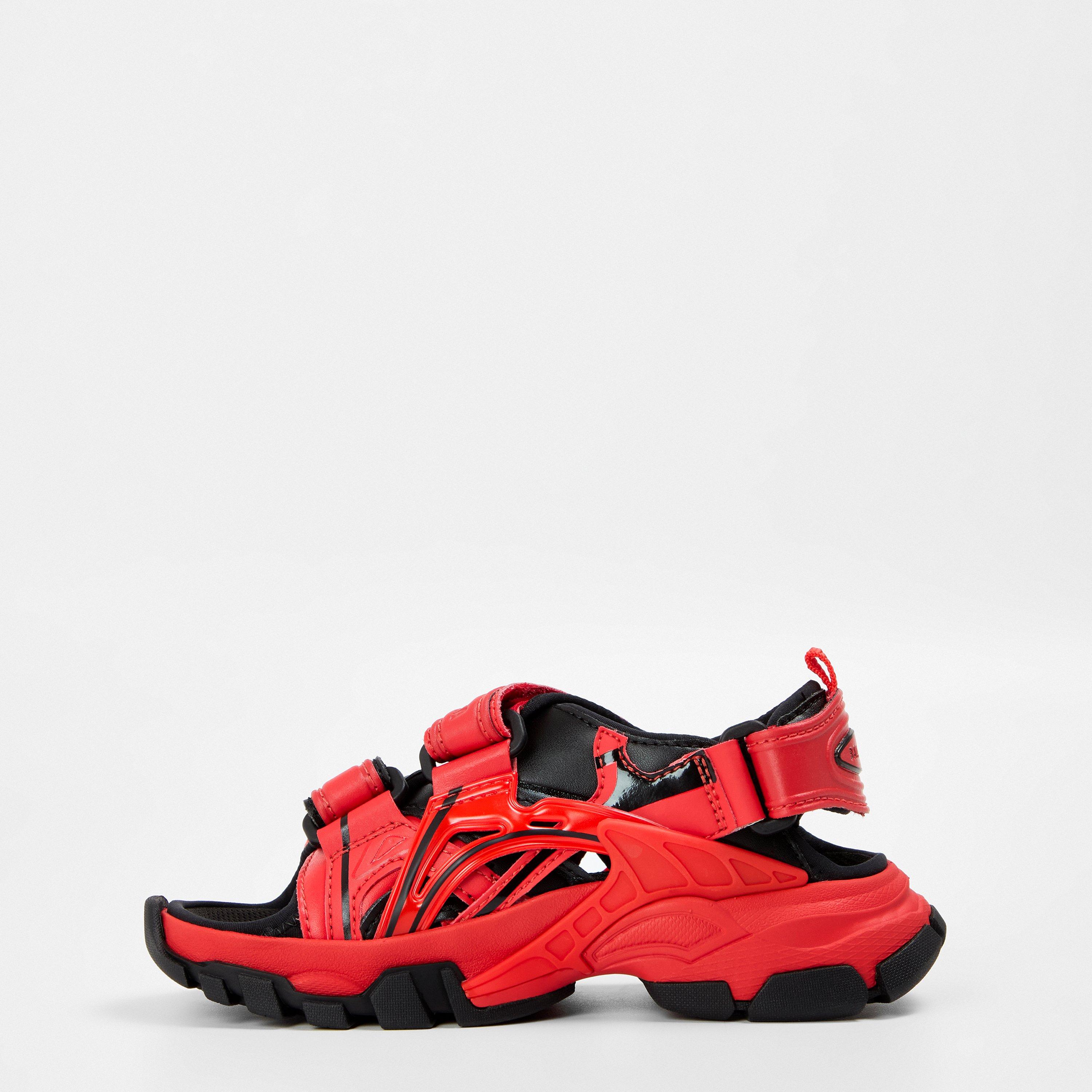 Dp Red/Black - Balenciaga - Unisex Kids Sports Sandals - 2