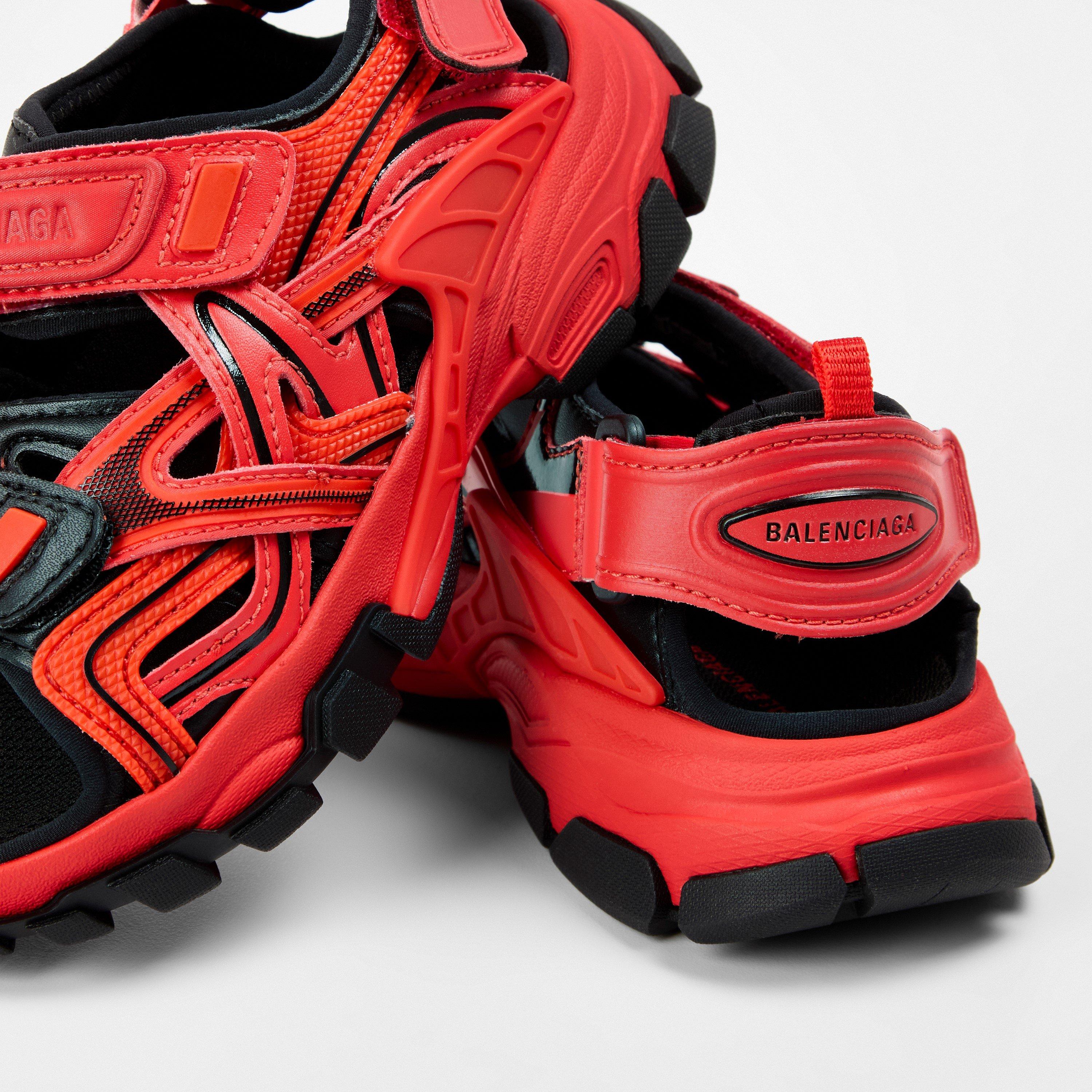Dp Red/Black - Balenciaga - Unisex Kids Sports Sandals - 3