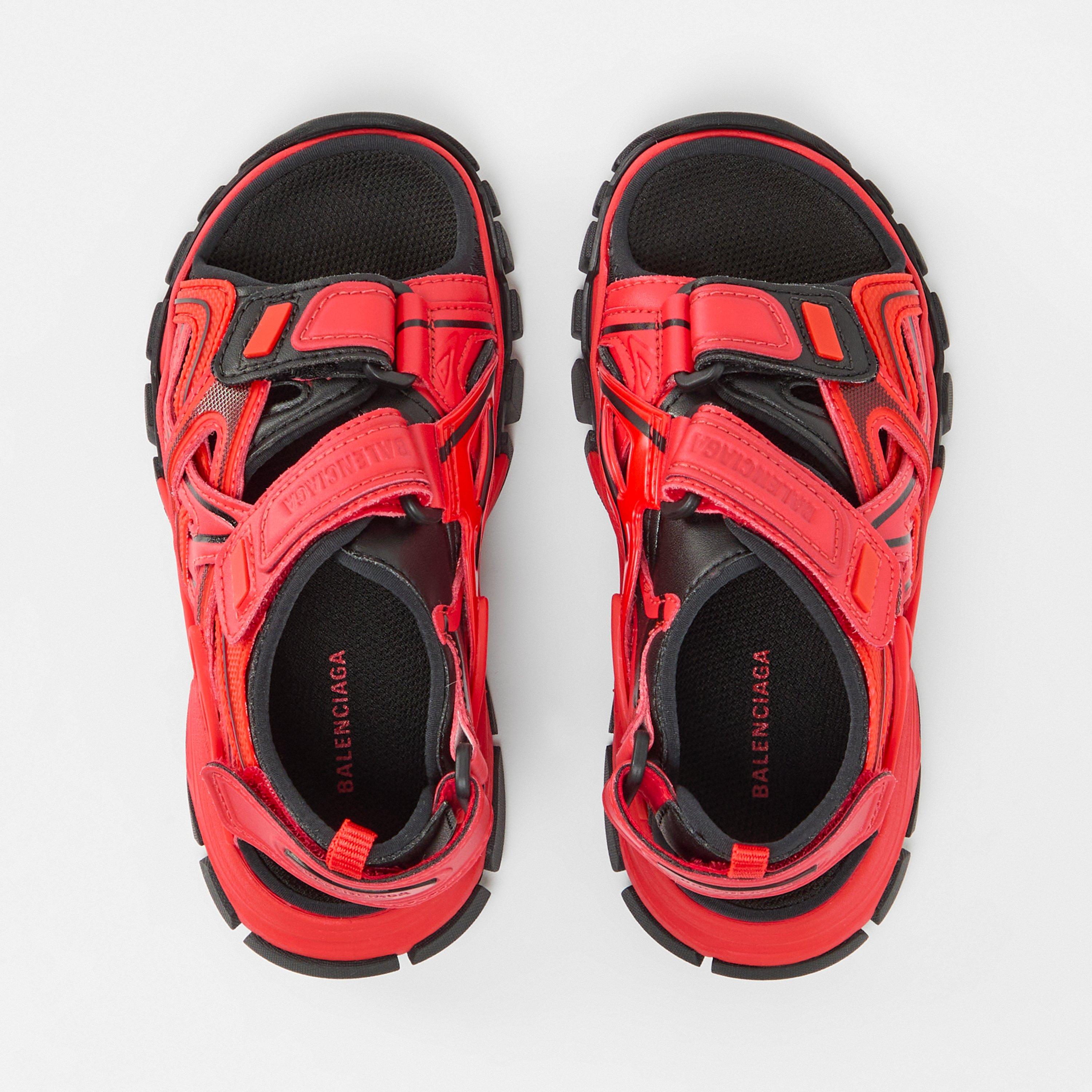 Dp Red/Black - Balenciaga - Unisex Kids Sports Sandals - 4