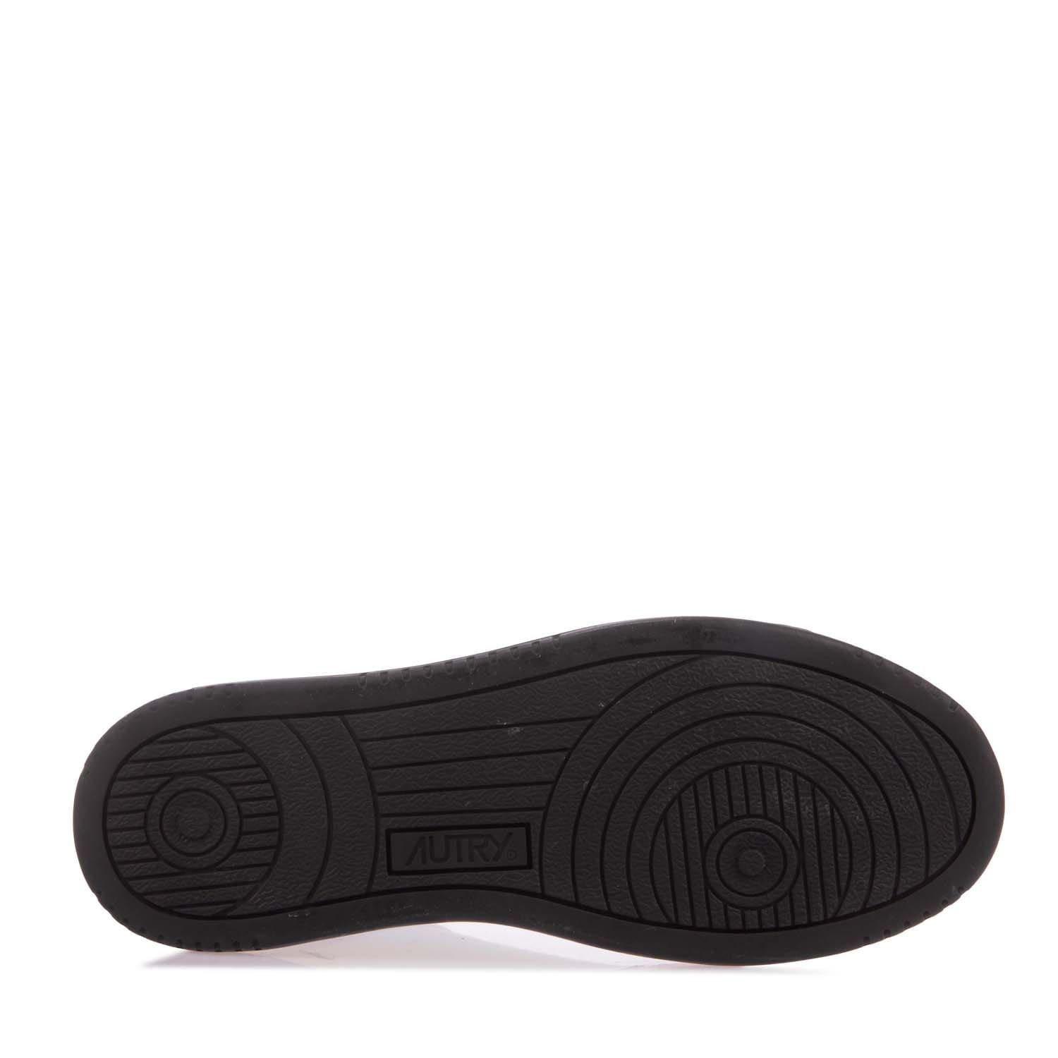 Black-White - Autry - Medalist Leather Court Trainers - 4