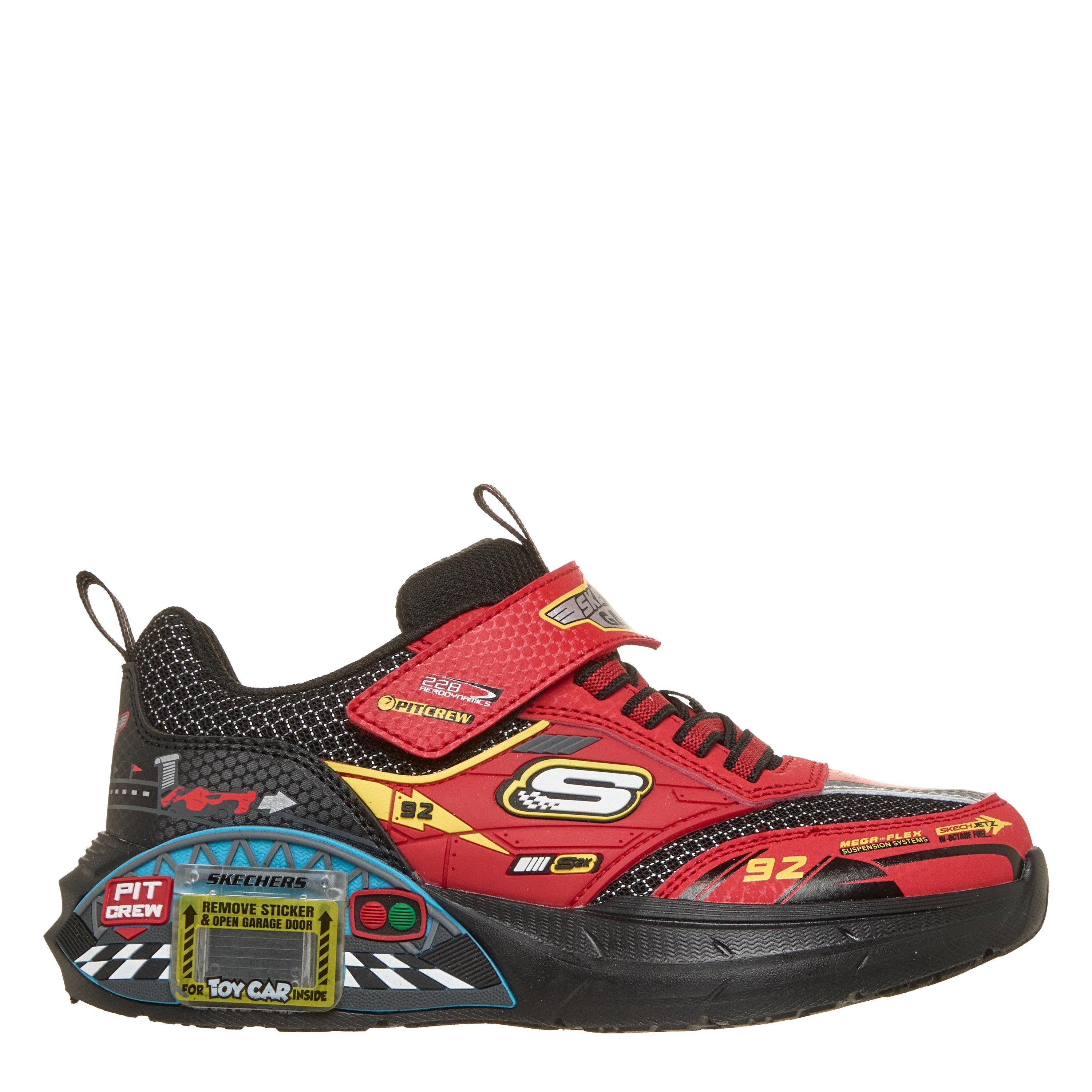 Rood/Zwart - Skechers - Skechers Garage Shoe Ch64 - 1