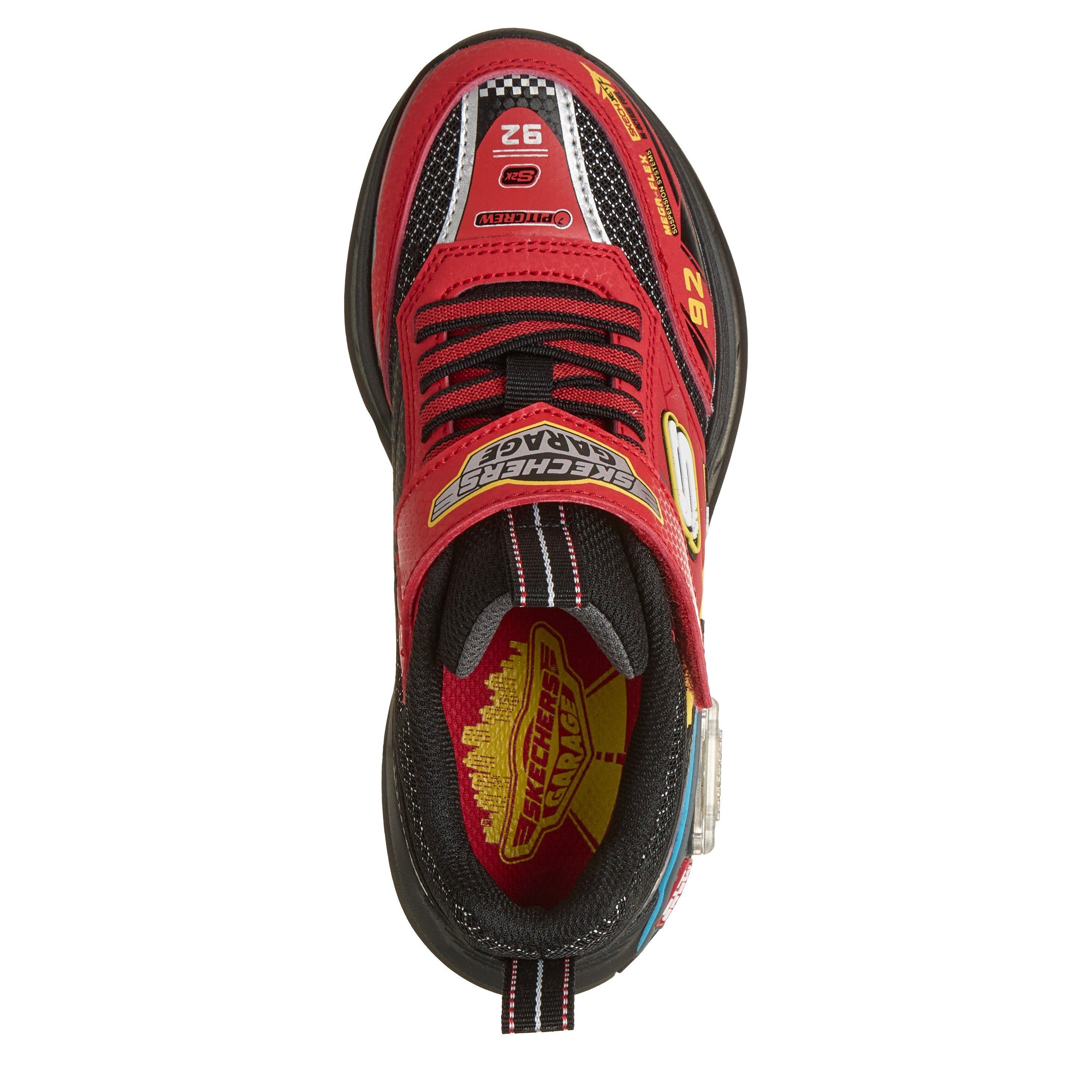Rood/Zwart - Skechers - Skechers Garage Shoe Ch64 - 4