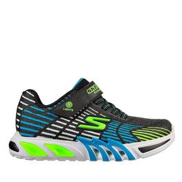 Skechers Flex Glow Child Boys Trainers