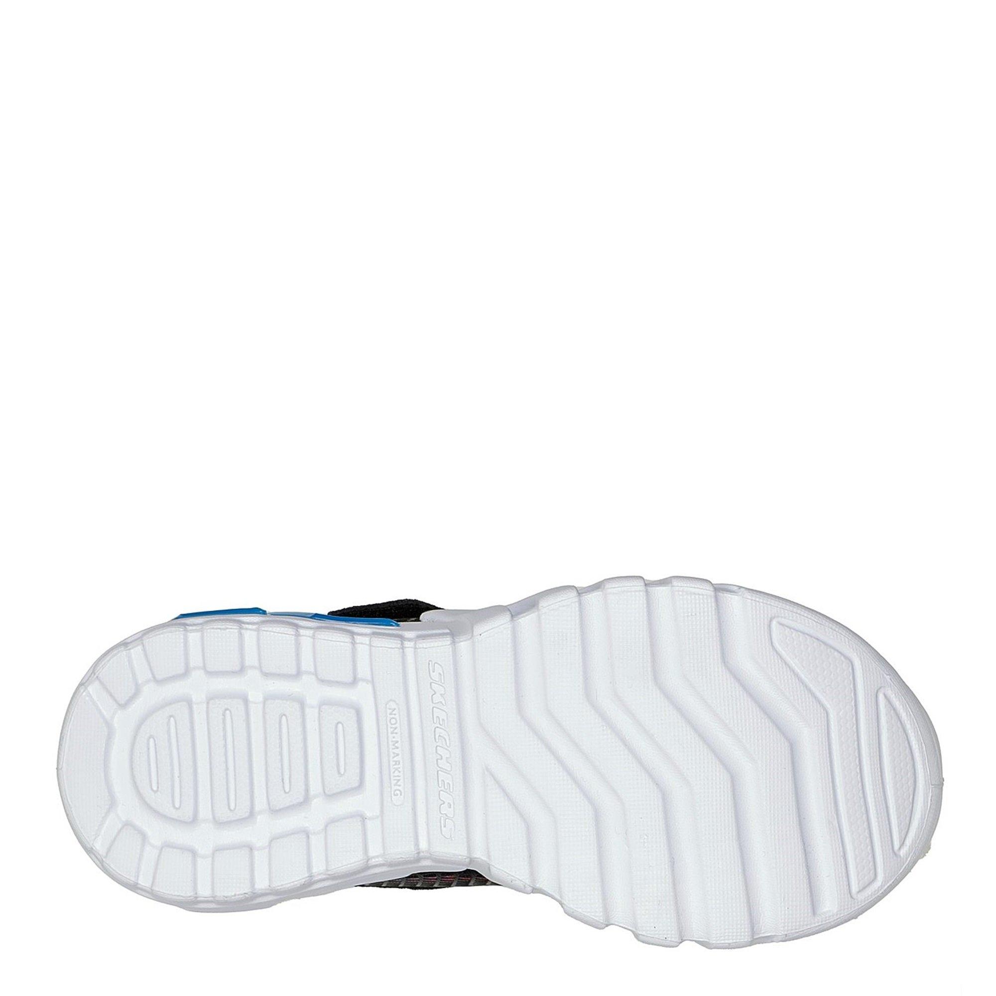 Zwart Blauw - Skechers - Flex-Glow Child Boys Trainers - 4
